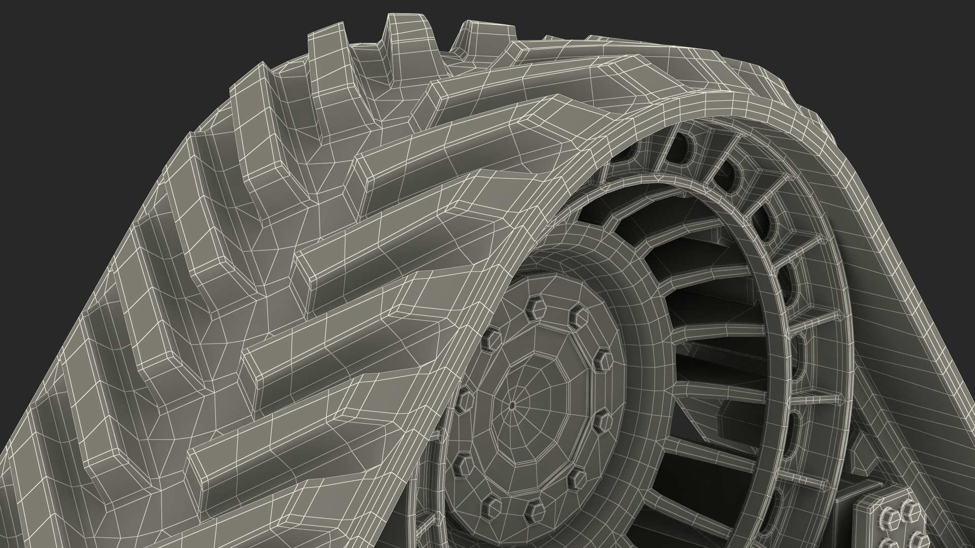 Triangle Track Crawler 3D