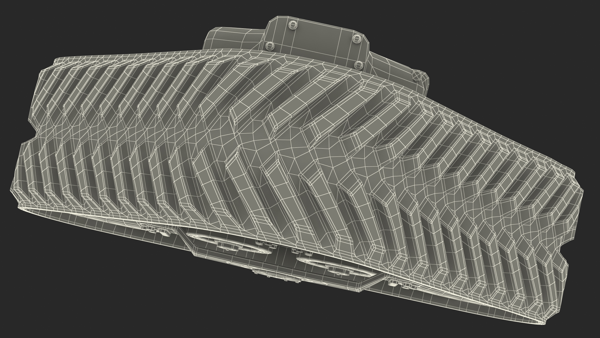 Triangle Track Crawler 3D