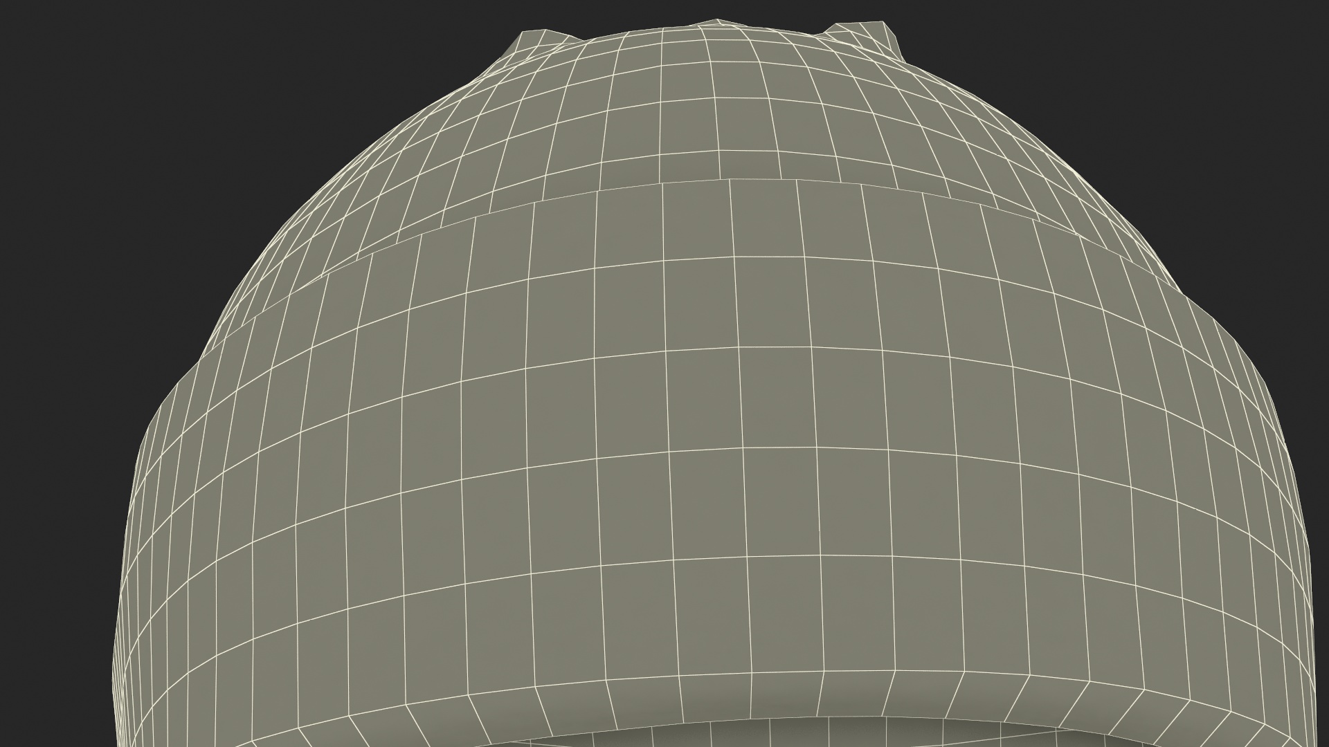 3D model Mens Patterned Winter Beanie Hat on Mannequin