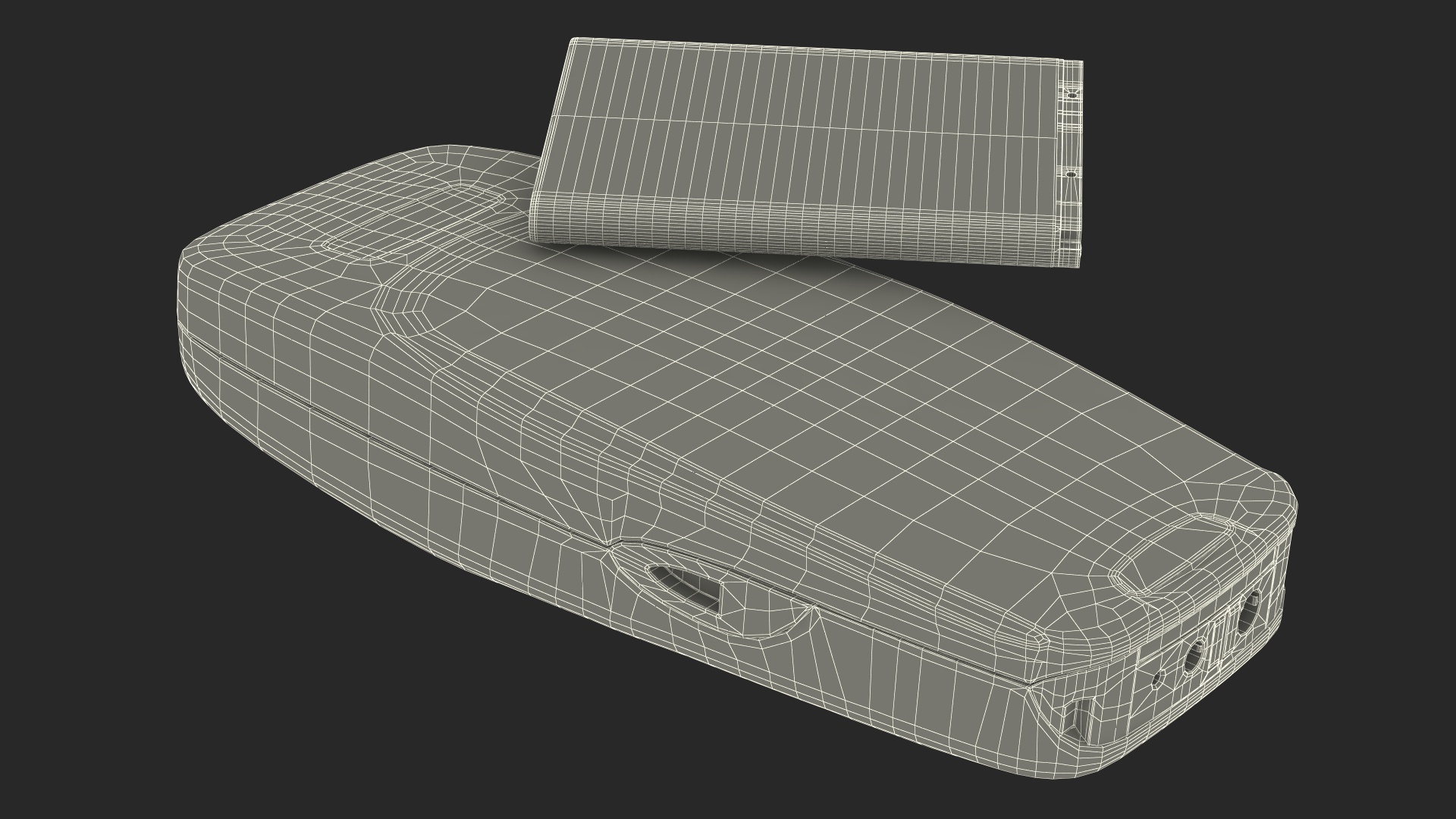 3D model Nokia 3310 with Li Ion Battery