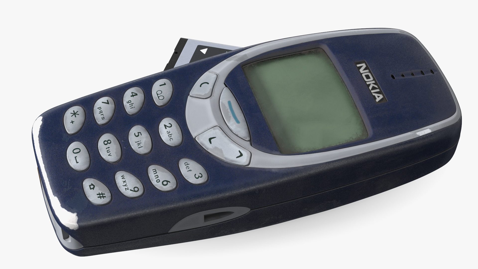 3D model Nokia 3310 with Li Ion Battery