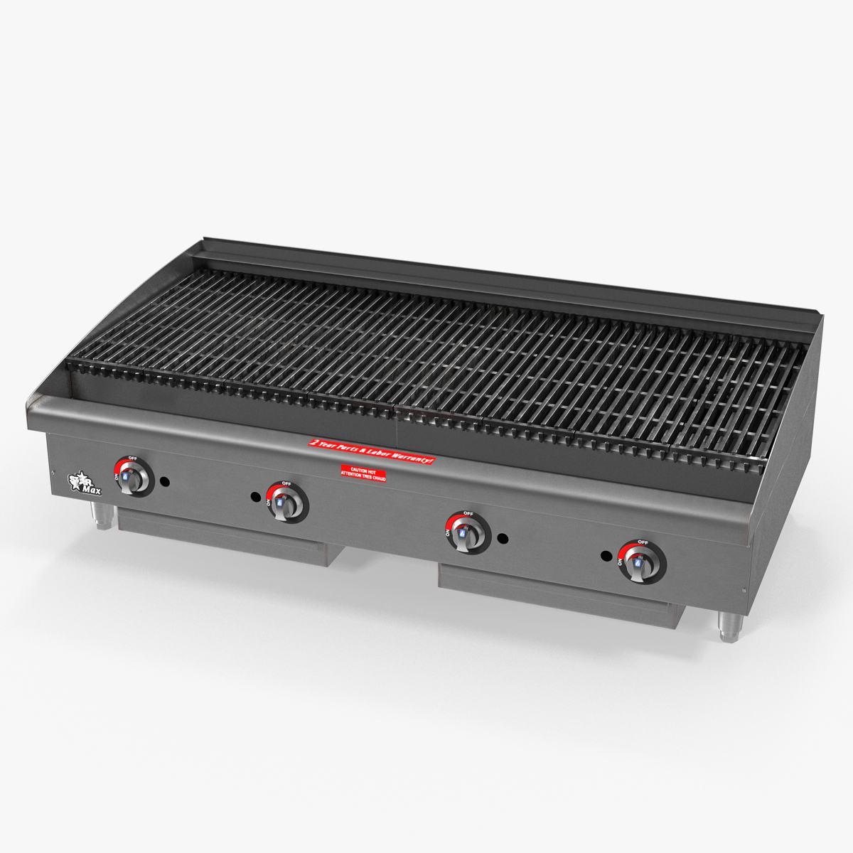 Gas Charbroiler 3D Model
