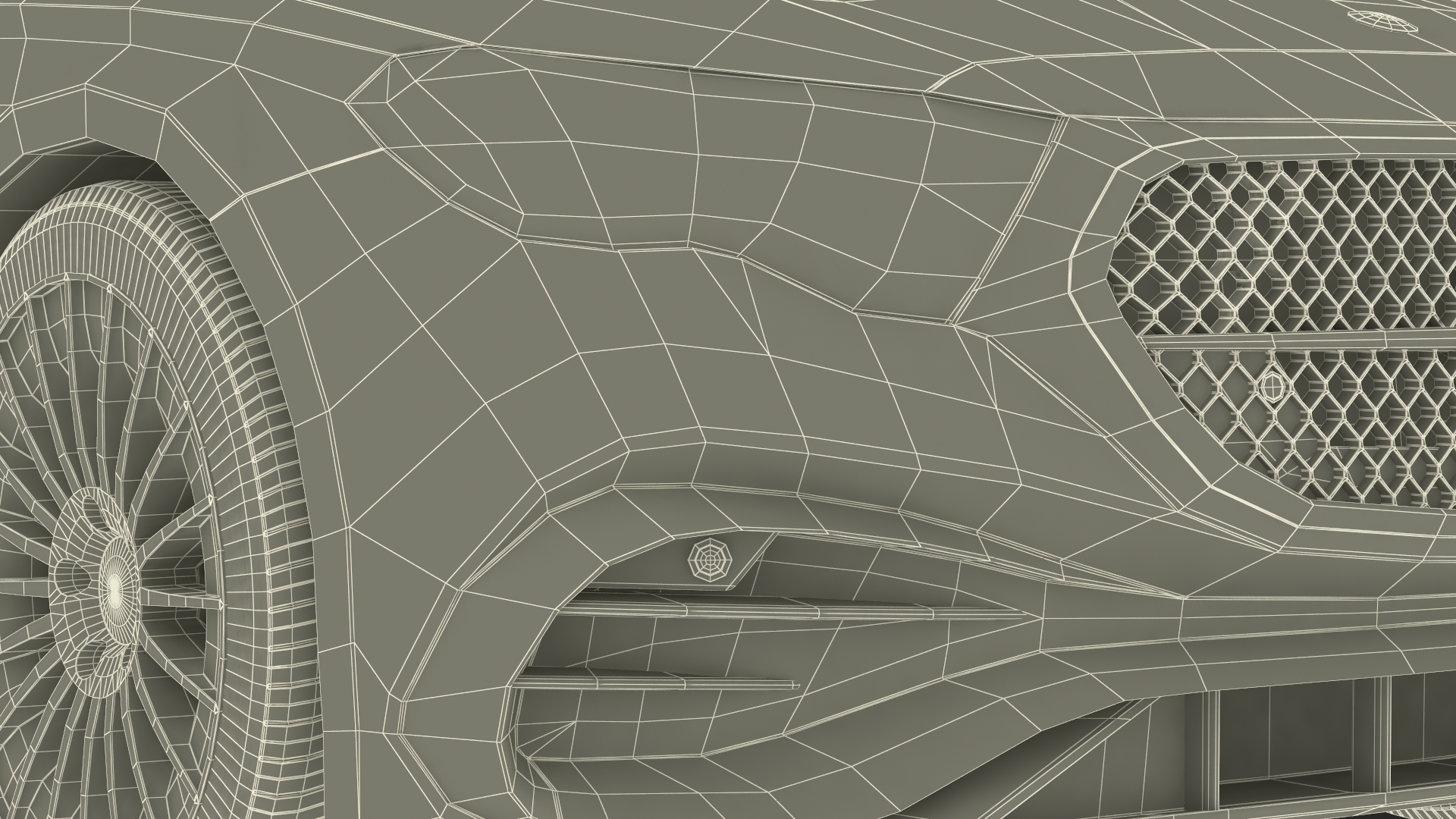 3D White 2023 Mercedes E-Class Simple Interior model