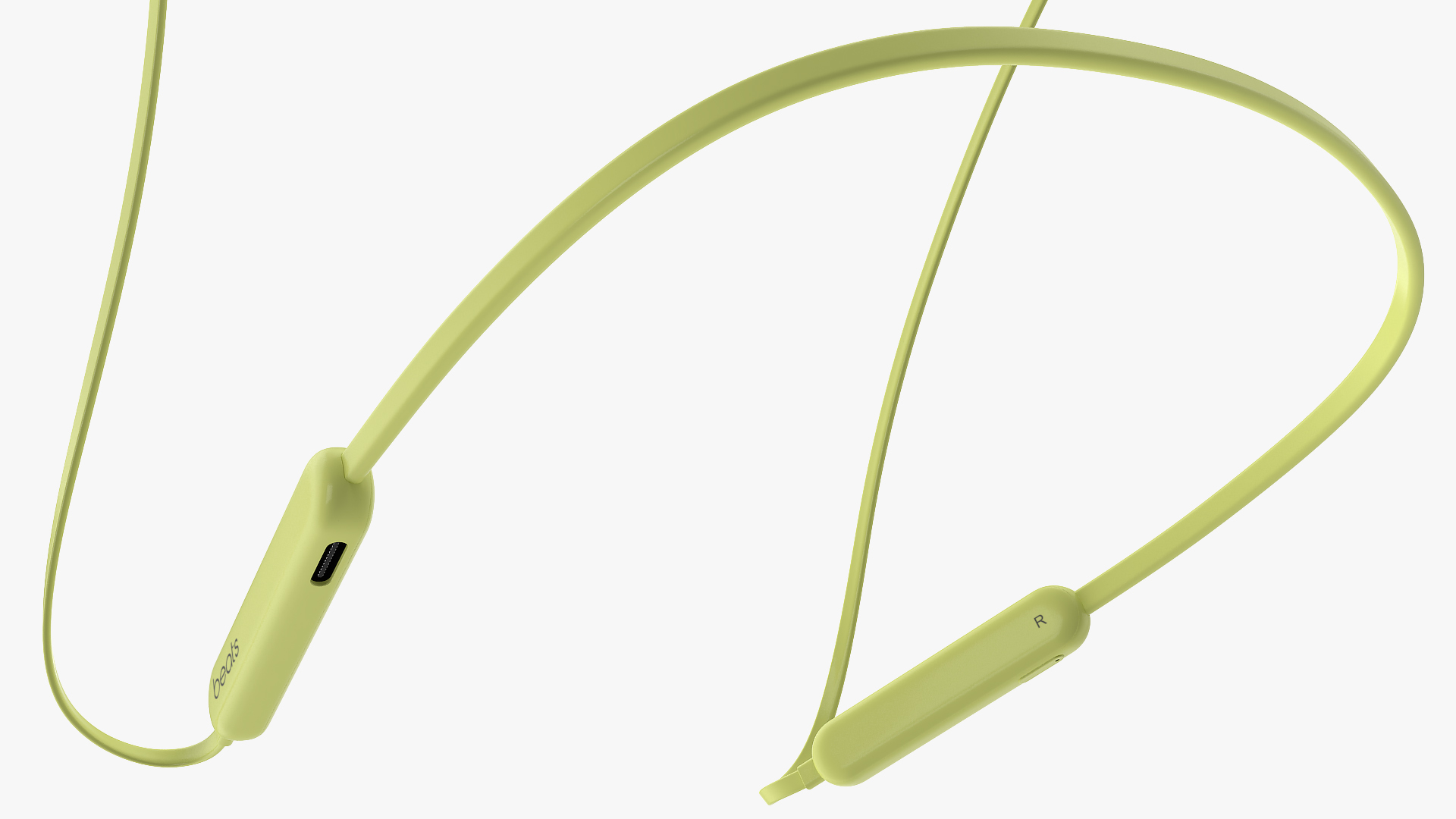 3D Beats Flex Wireless Earphones Yuzu Yellow