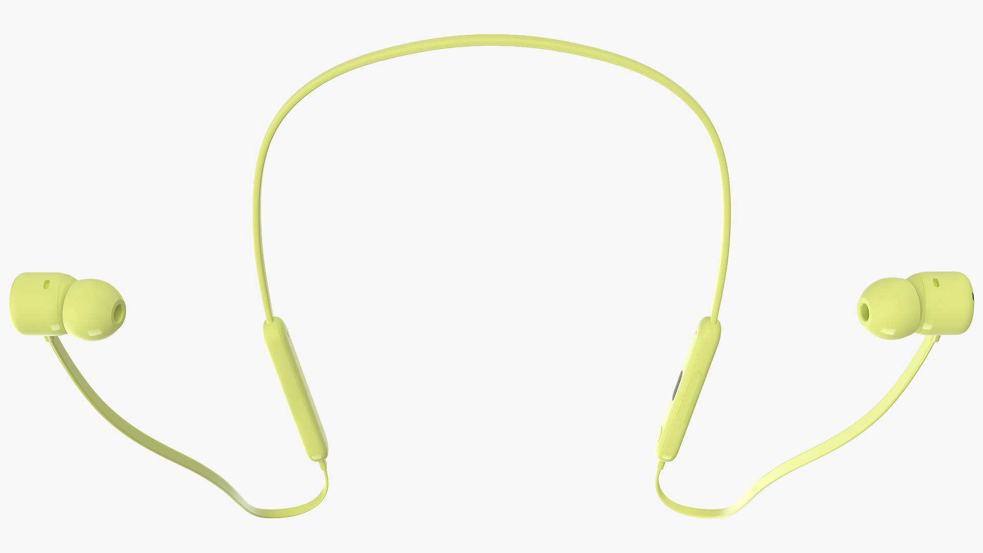 3D Beats Flex Wireless Earphones Yuzu Yellow