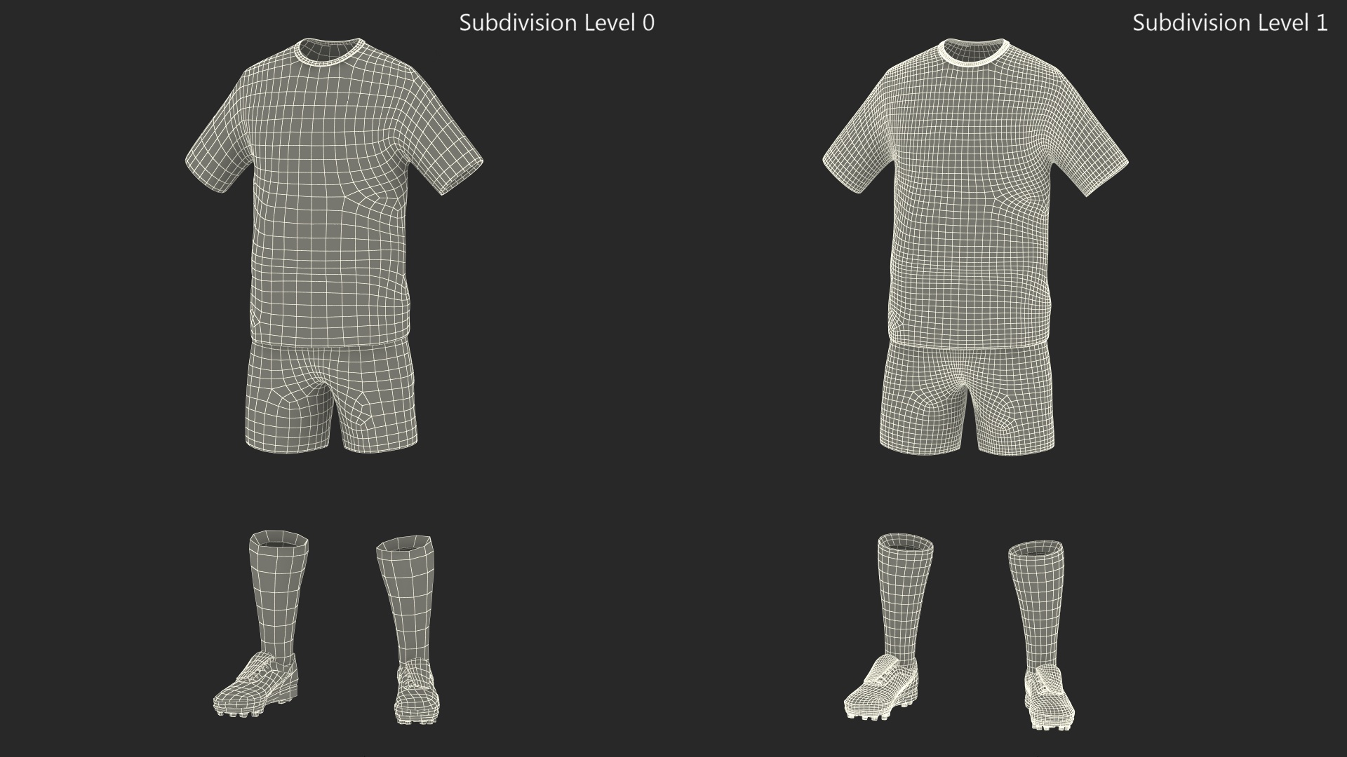 Soccer Clothes Barcelona 3D model