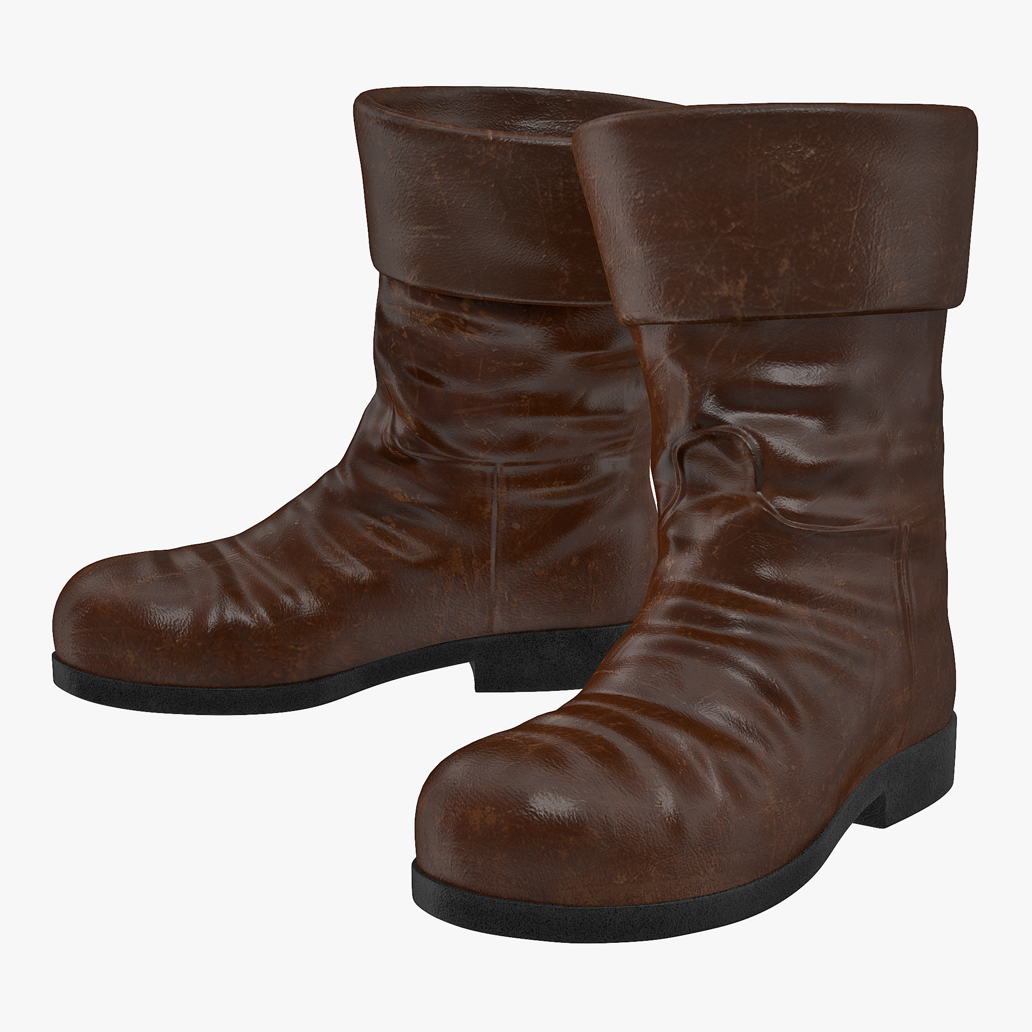 Old Leather Boots