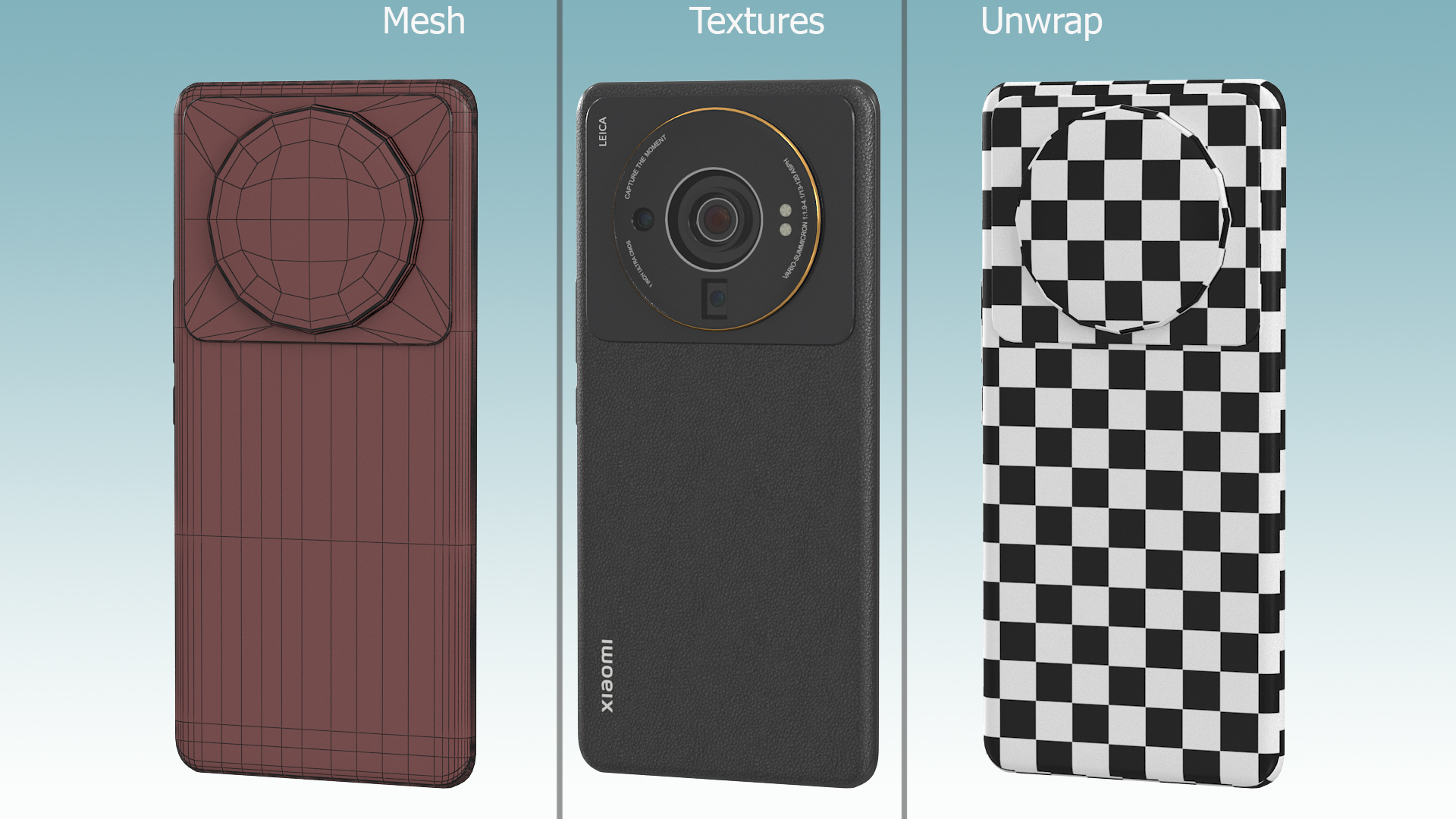 Xiaomi 12S Ultra Black 3D