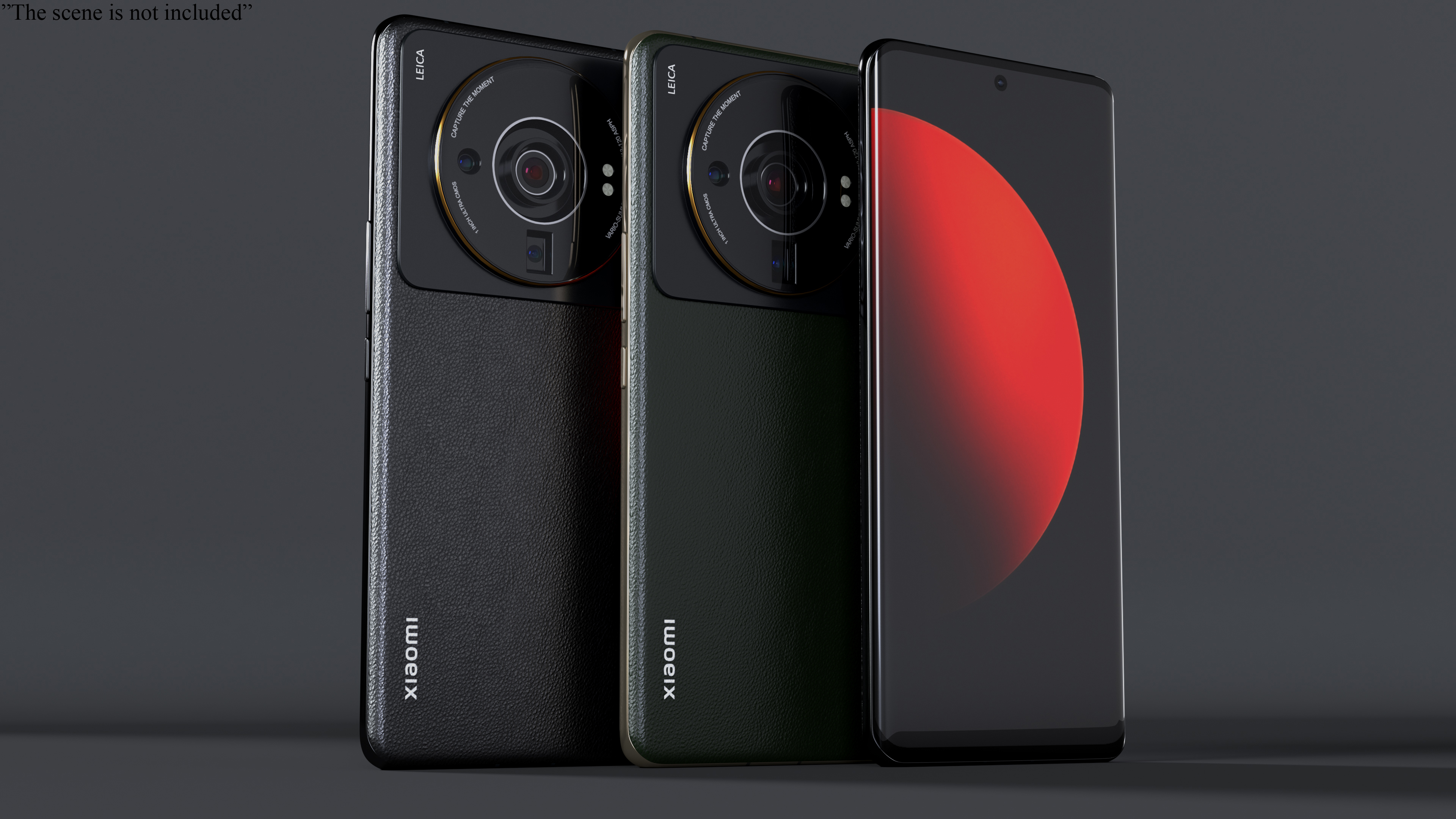 Xiaomi 12S Ultra Black 3D