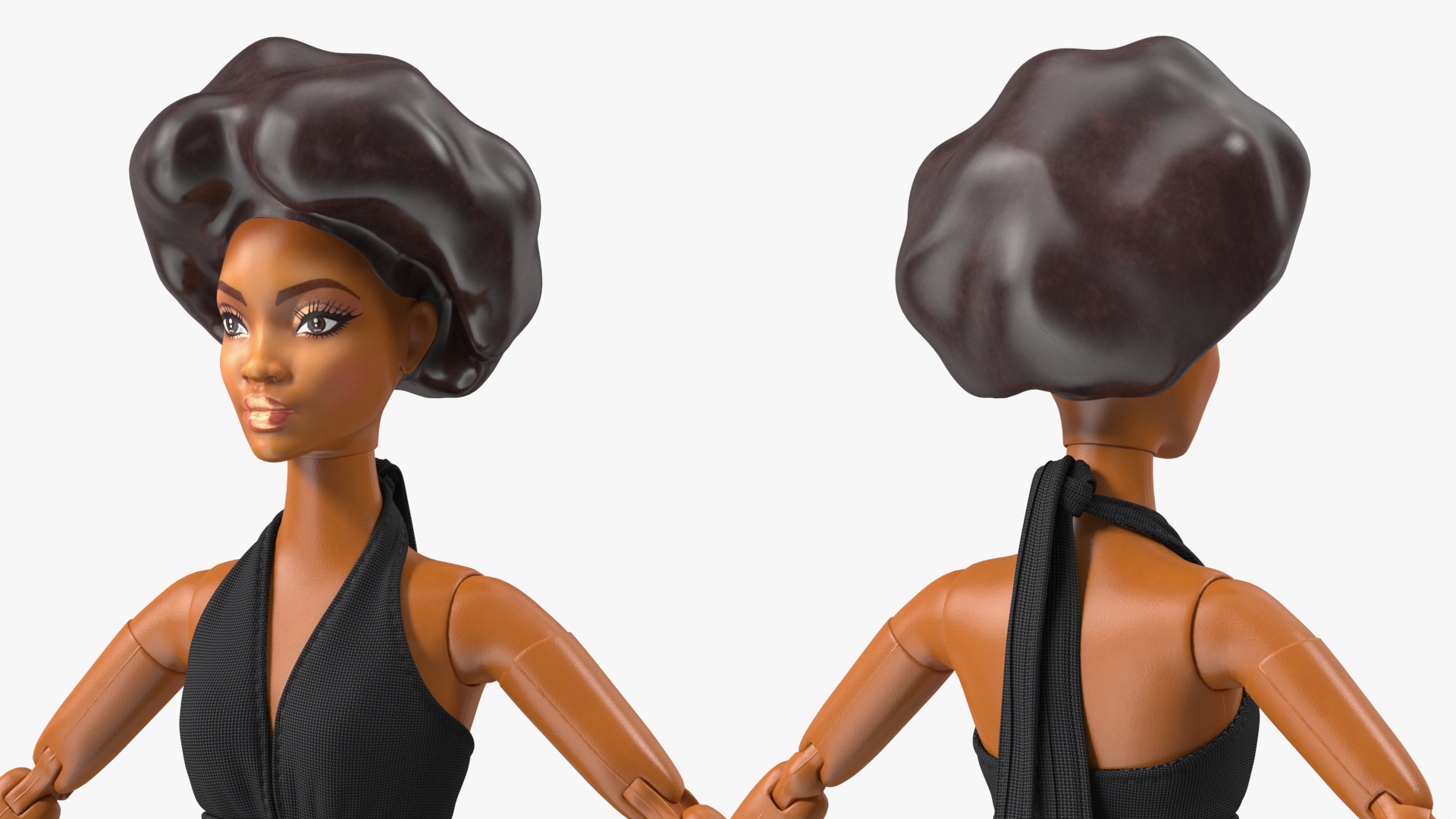 Barbie Looks Doll Dressed Elle GTD91 Rigged for Modo 3D