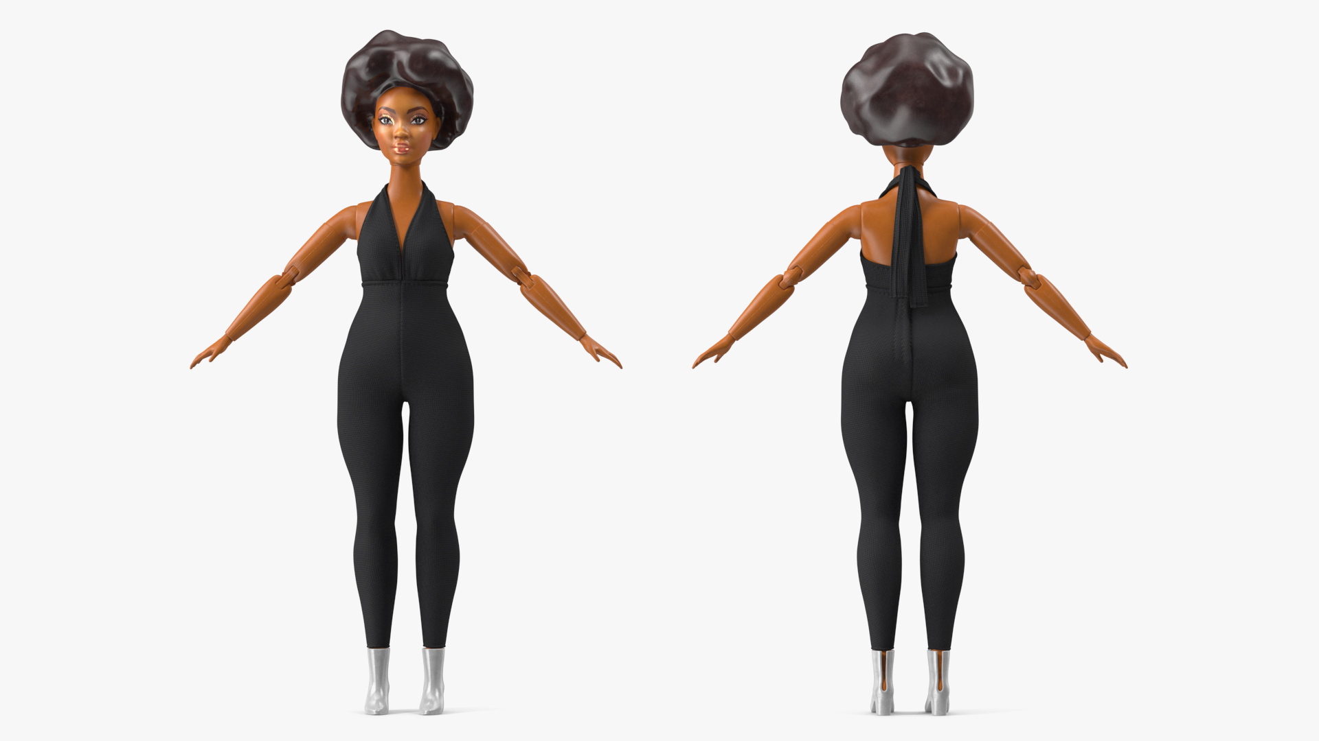 Barbie Looks Doll Dressed Elle GTD91 Rigged for Modo 3D