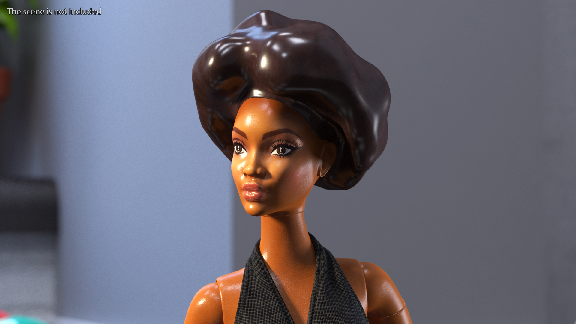 Barbie Looks Doll Dressed Elle GTD91 Rigged for Modo 3D