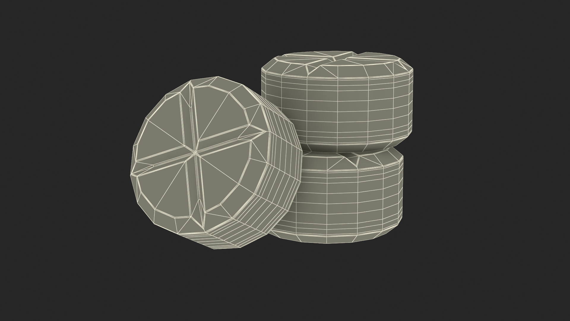 3D Pile of Pills model
