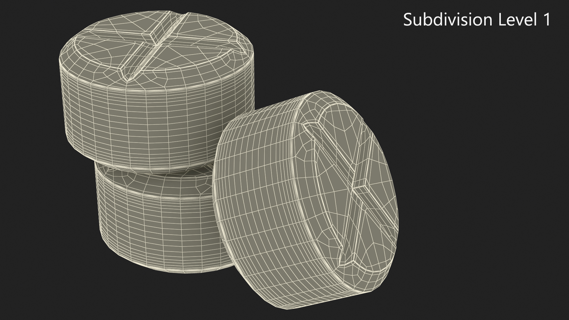 3D Pile of Pills model