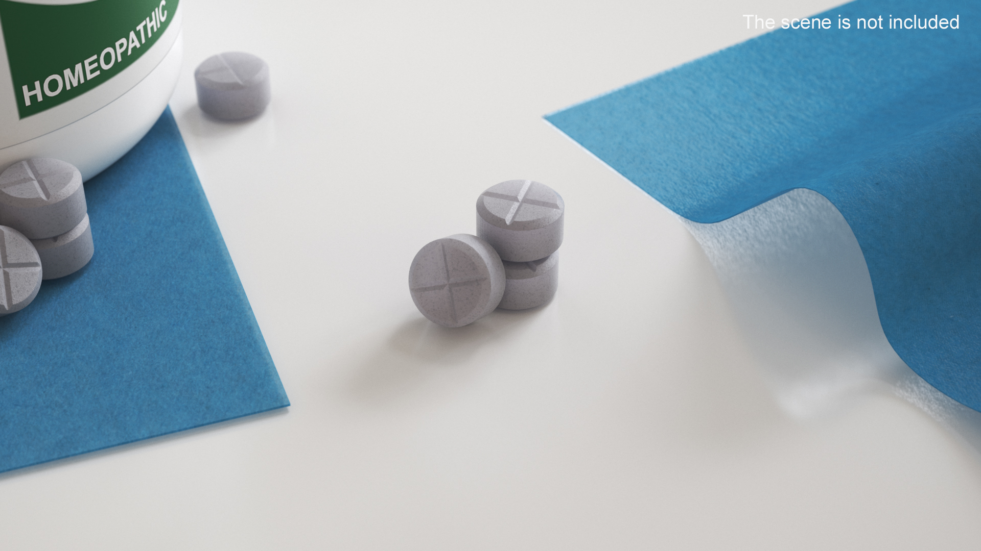 3D Pile of Pills model