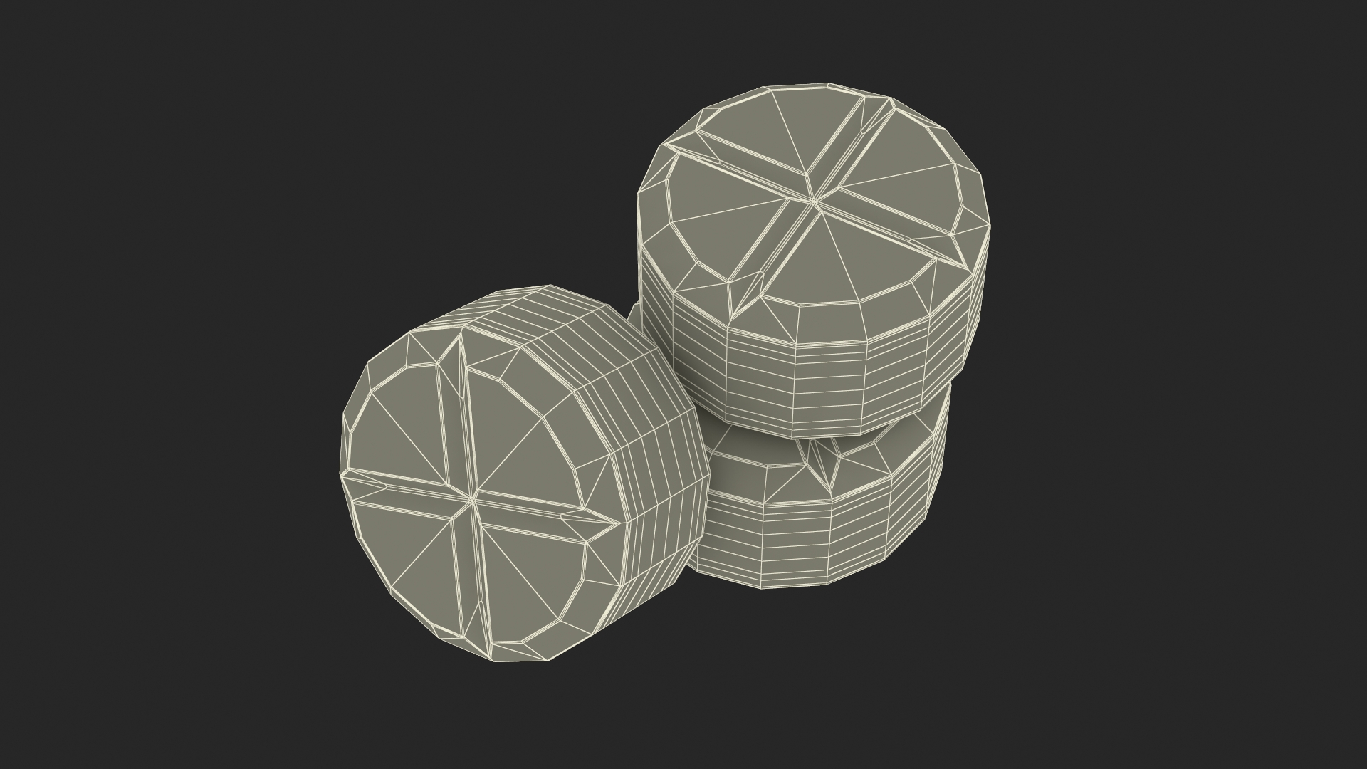 3D Pile of Pills model