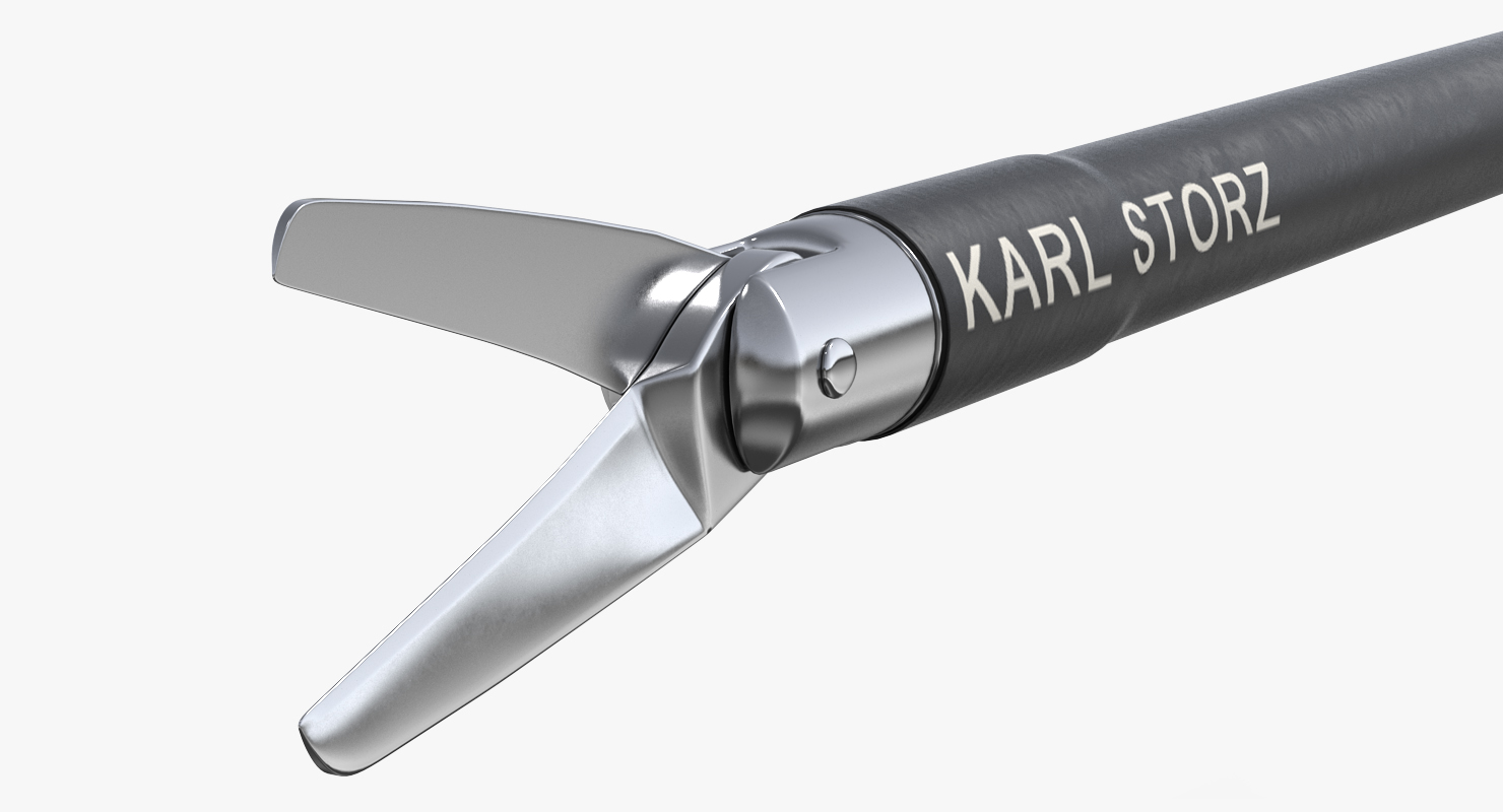 Laparoscopic Instrument Scissors 3D