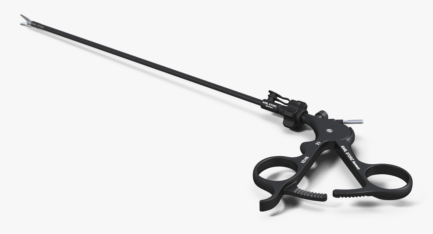 Laparoscopic Instrument Scissors 3D
