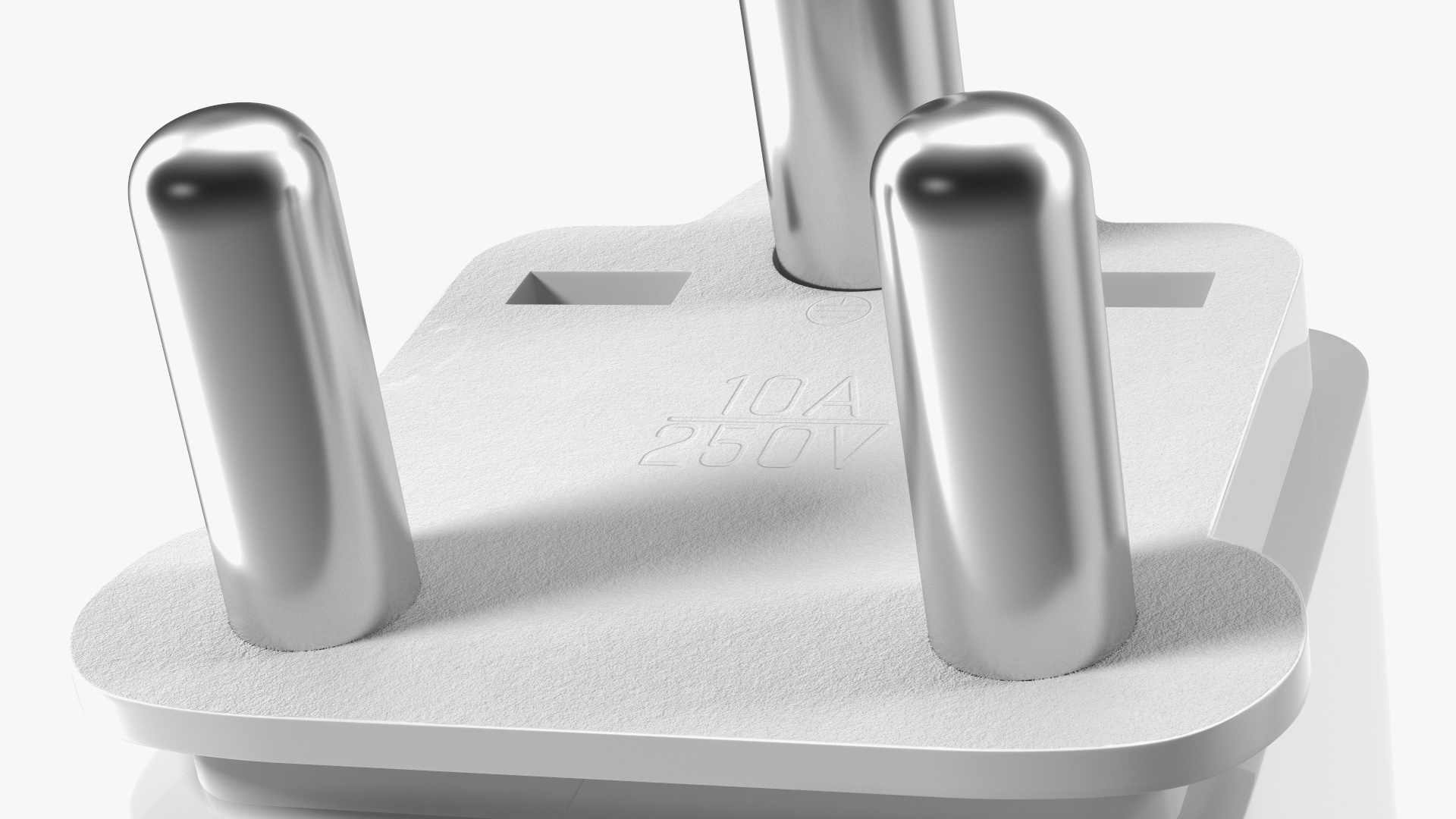 3D Type M Electrical Plug Adapter White