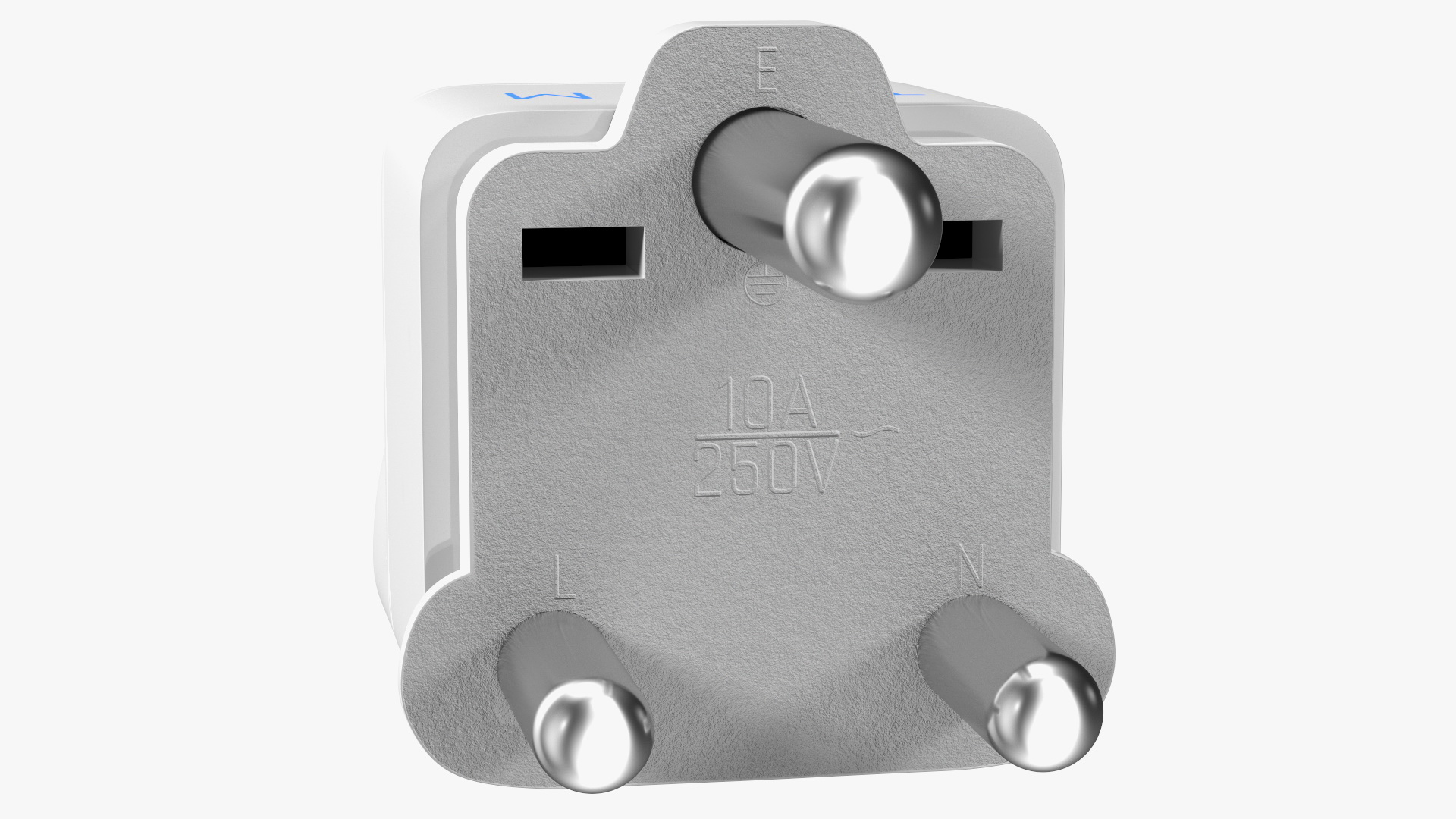 3D Type M Electrical Plug Adapter White