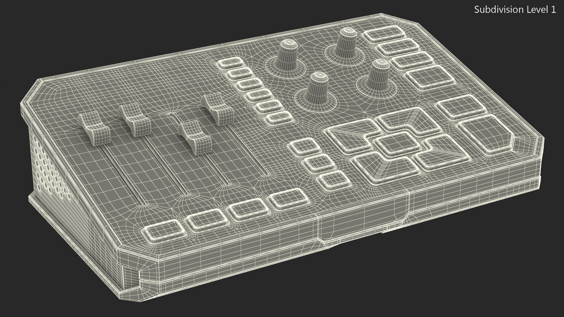 3D Online Broadcaster Platform GoXLR Lights On model