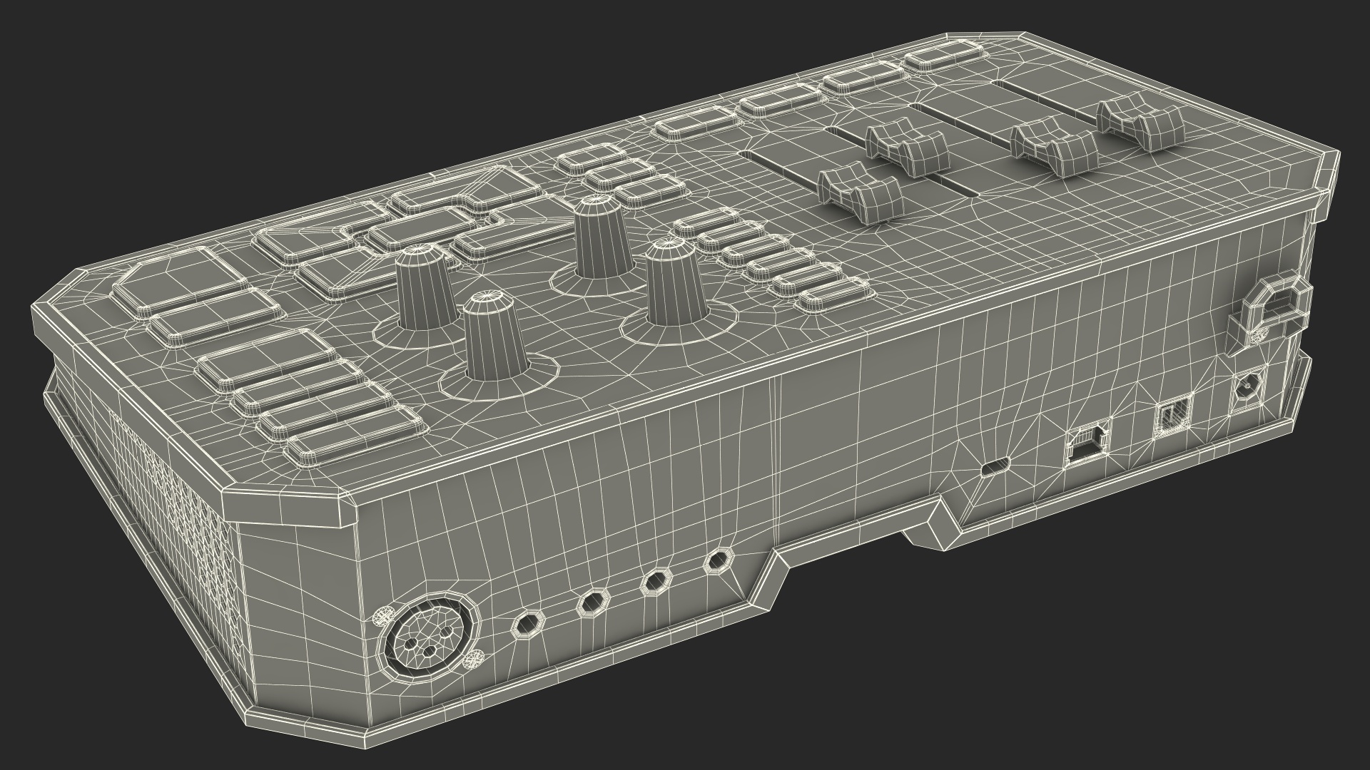 3D Online Broadcaster Platform GoXLR Lights On model