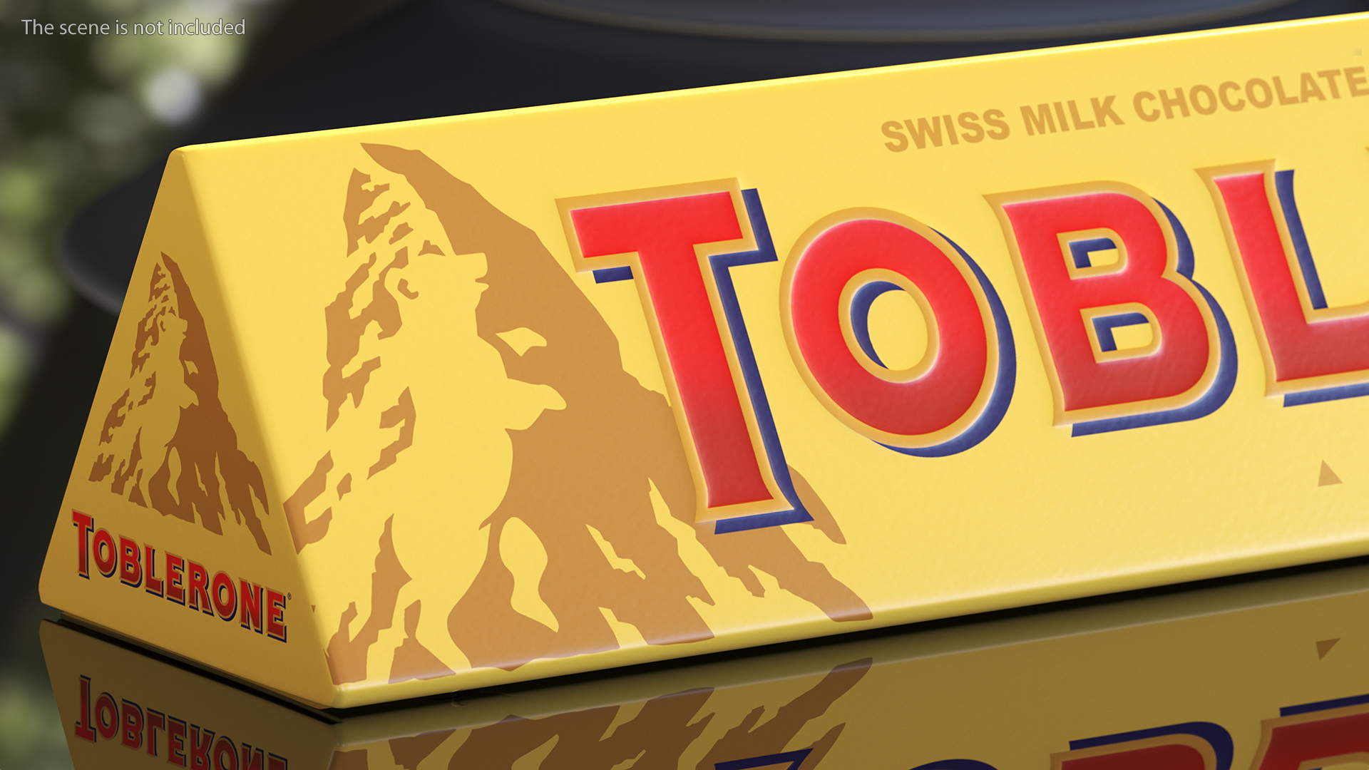 Toblerone Milk Chocolate Package 3D
