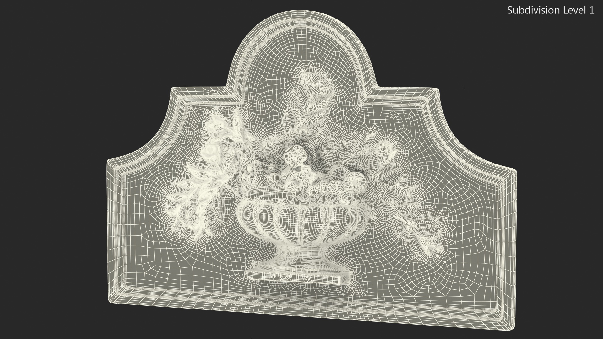 3D Hanging Wall Decor Della Robbia