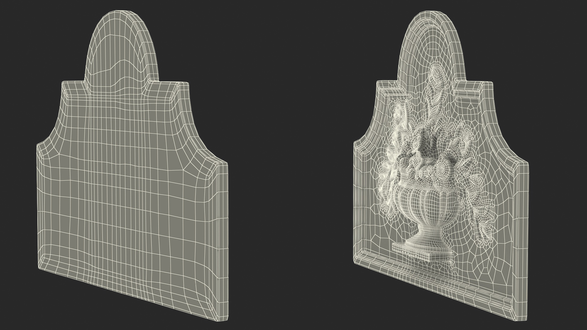 3D Hanging Wall Decor Della Robbia