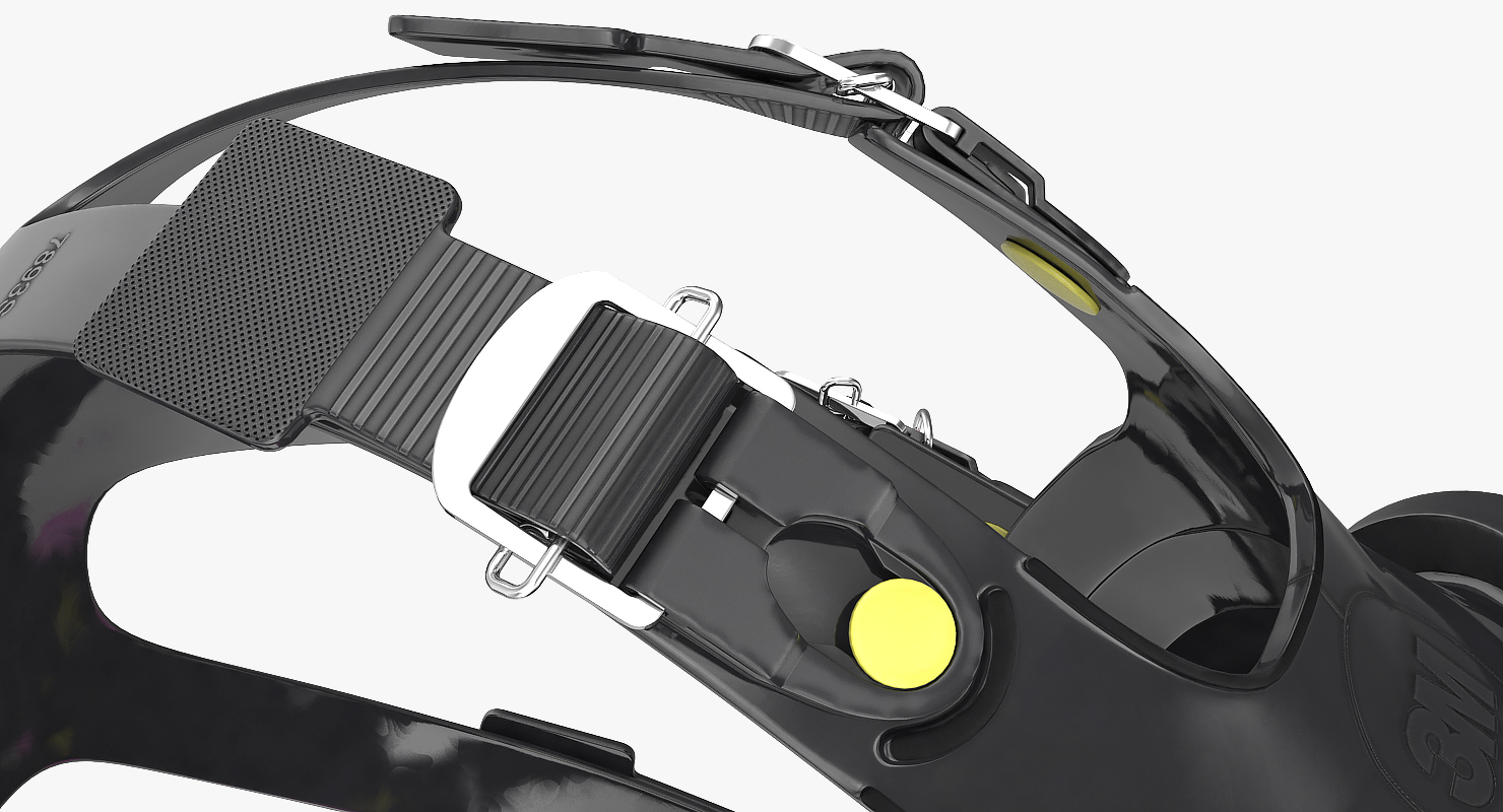 Full Face Respirator Gas Mask 3D model