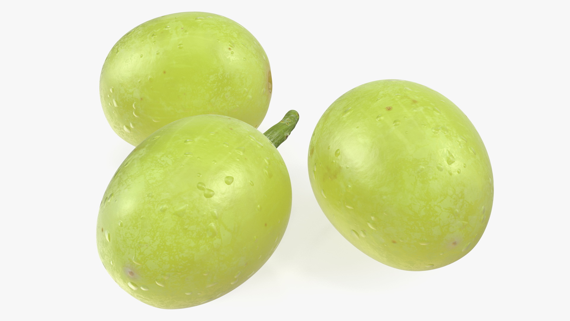 Green Grapes 3D