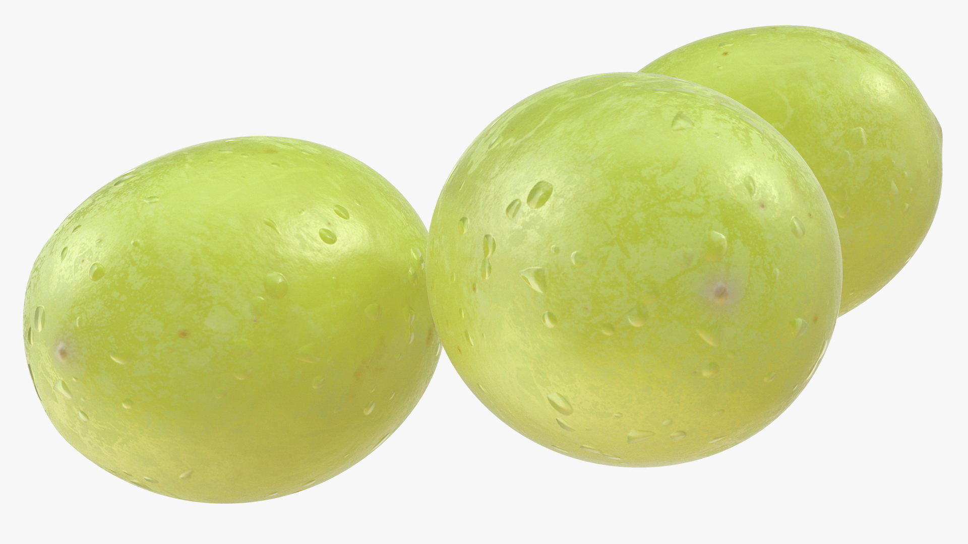 Green Grapes 3D
