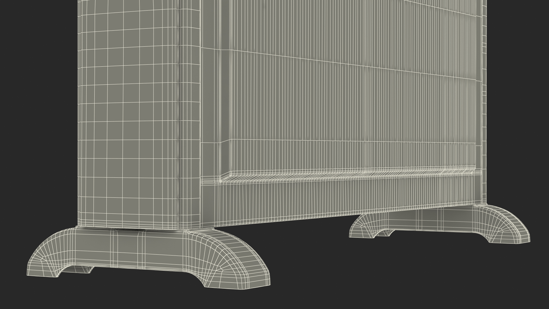 Convector Heater with Thermostat 3D
