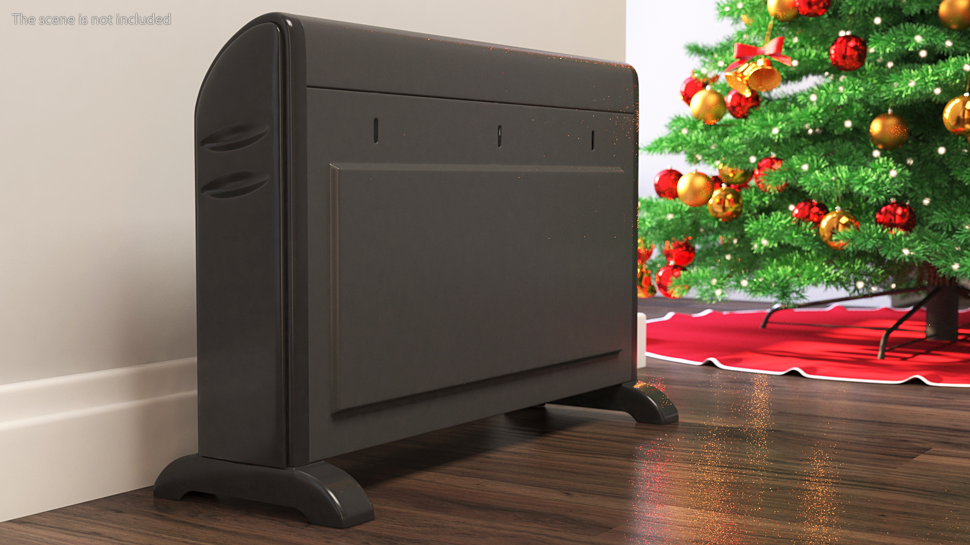 Convector Heater with Thermostat 3D