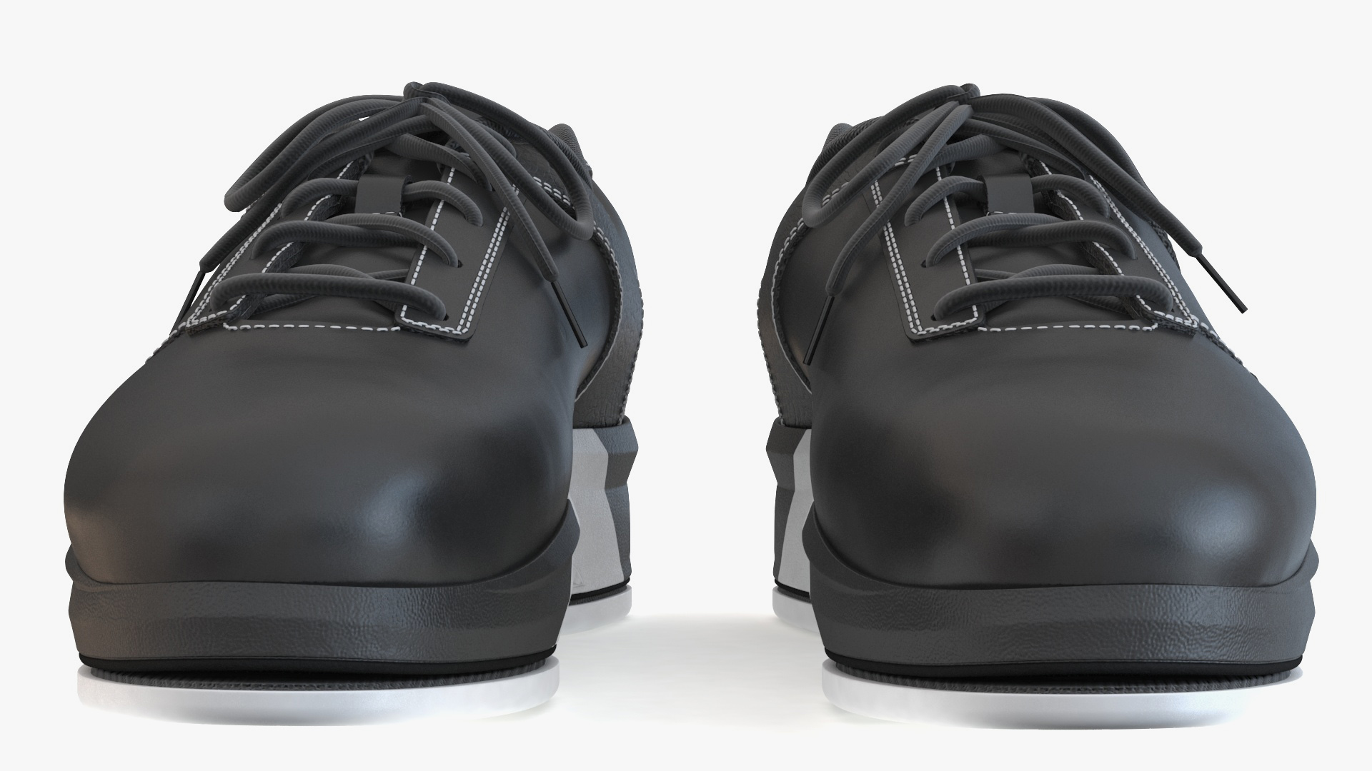 Curling Shoes Fur 3D