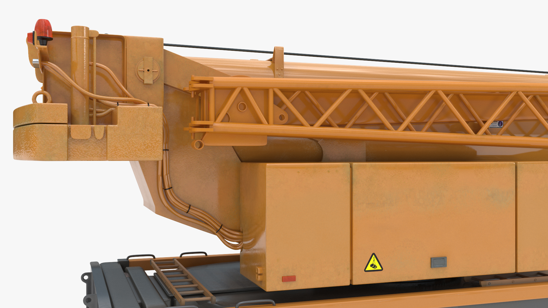Mobile Telescopic Crane Truck 3D model