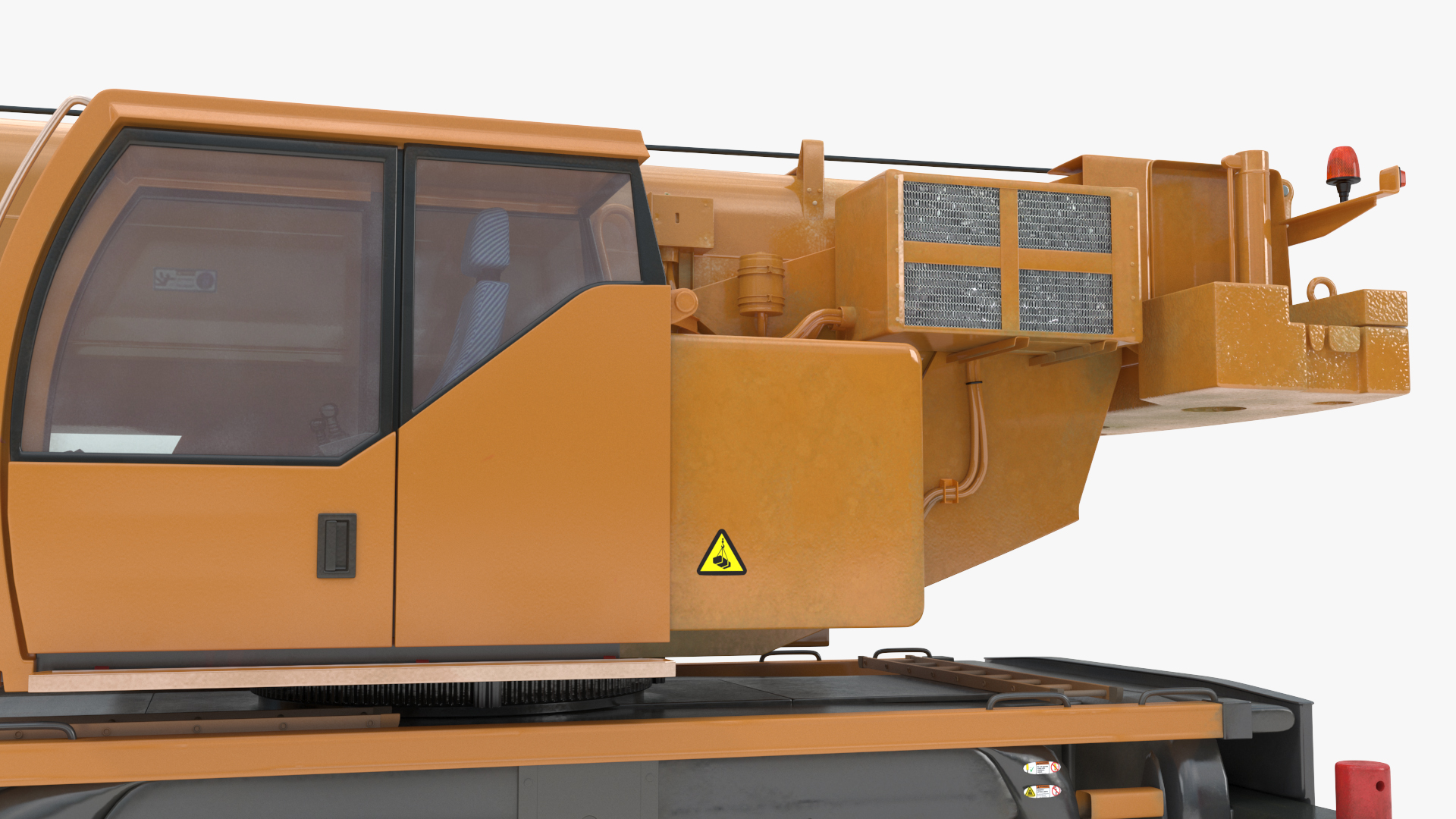 Mobile Telescopic Crane Truck 3D model