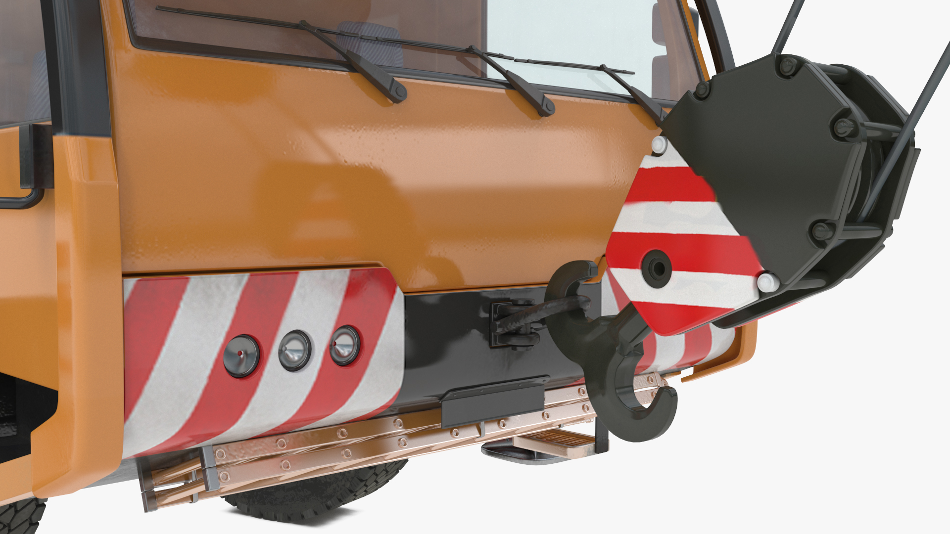 Mobile Telescopic Crane Truck 3D model