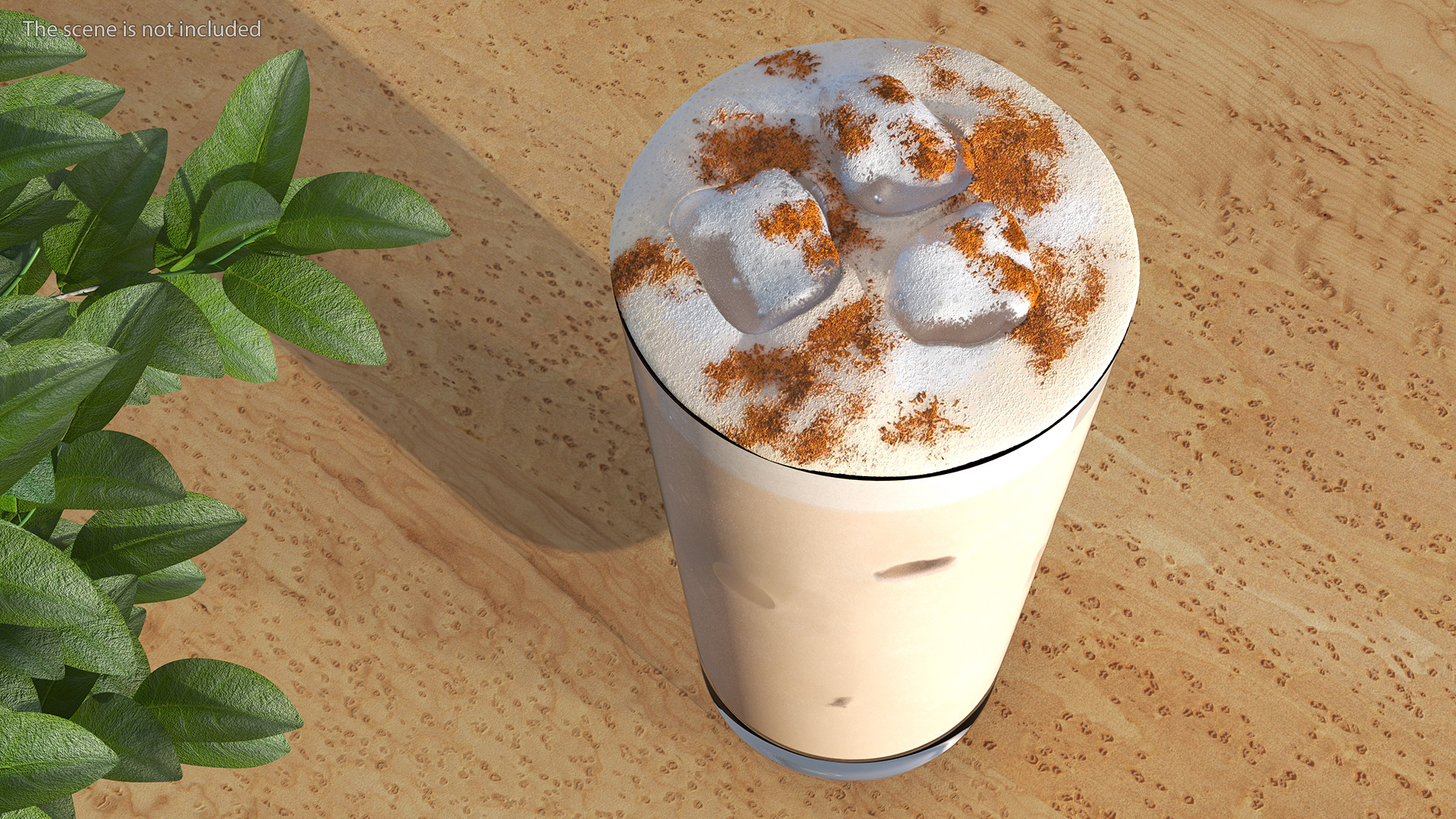 Iced Cinnamon Cappuccino 3D model