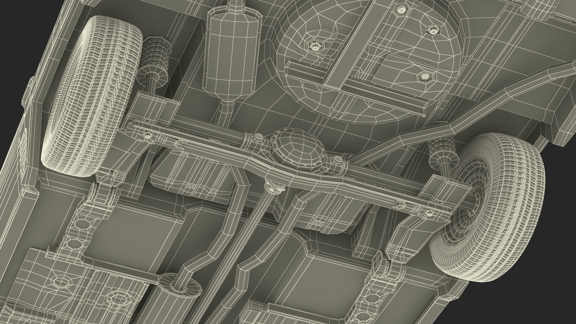 Vintage Checker Marathon 3D model