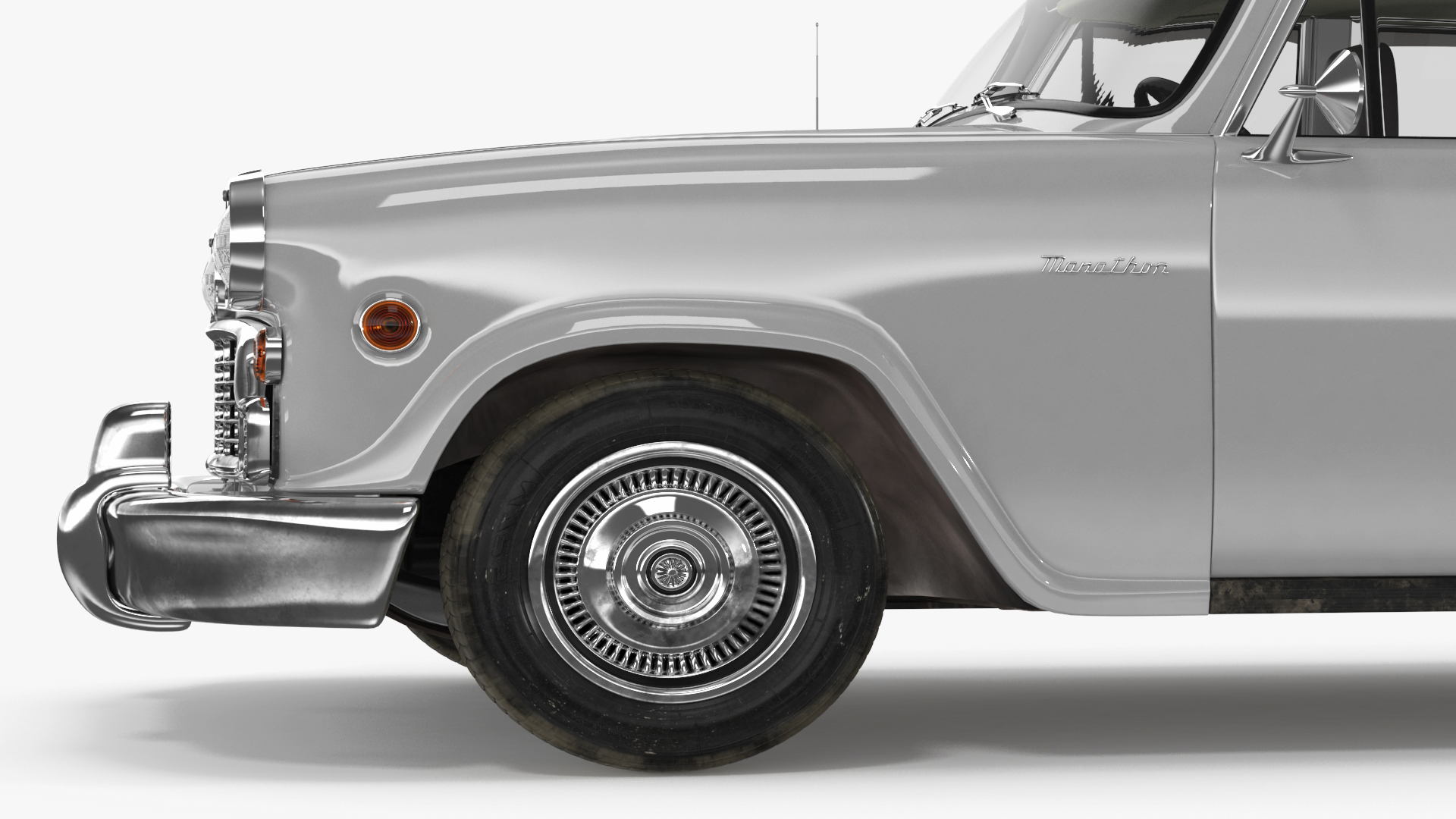 Vintage Checker Marathon 3D model