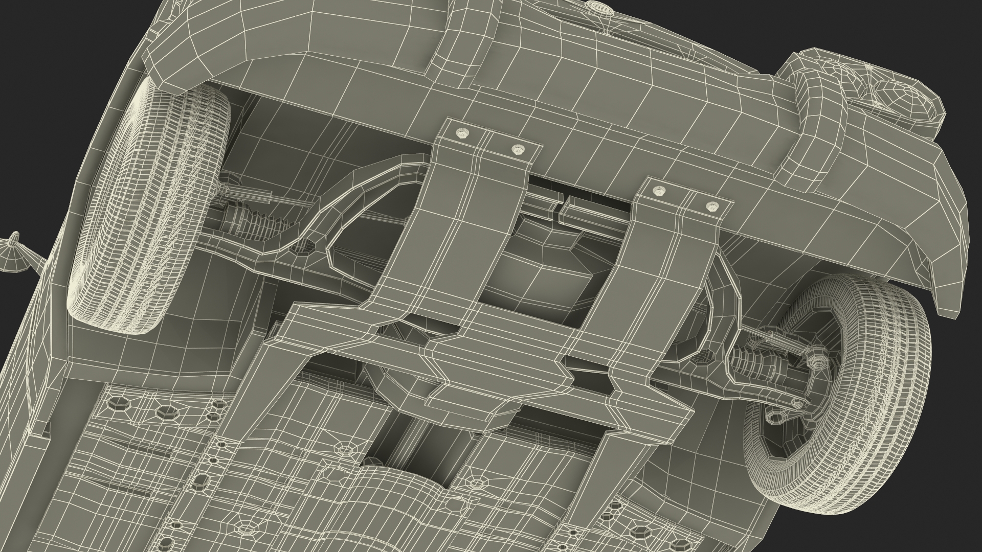 Vintage Checker Marathon 3D model