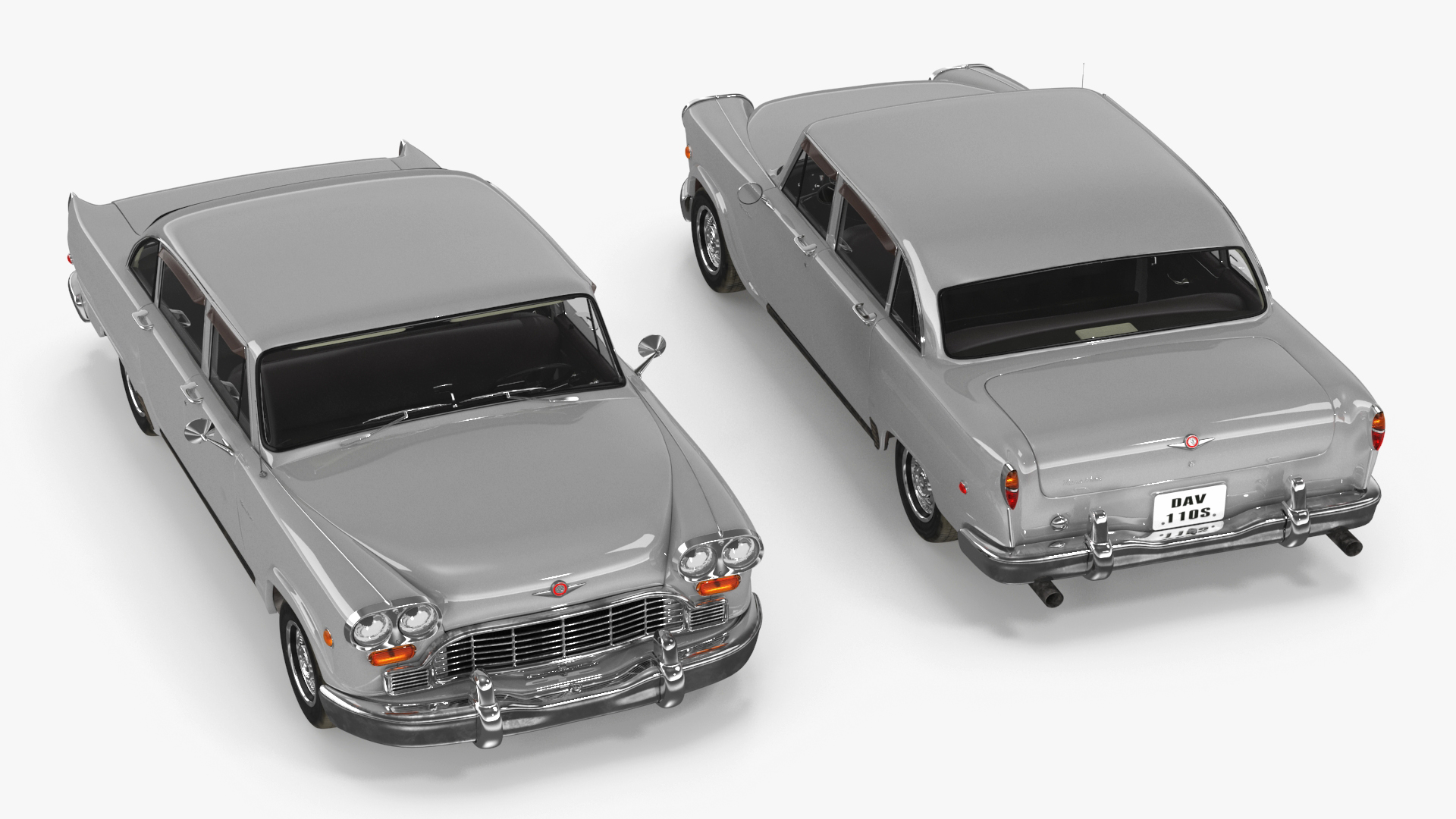 Vintage Checker Marathon 3D model