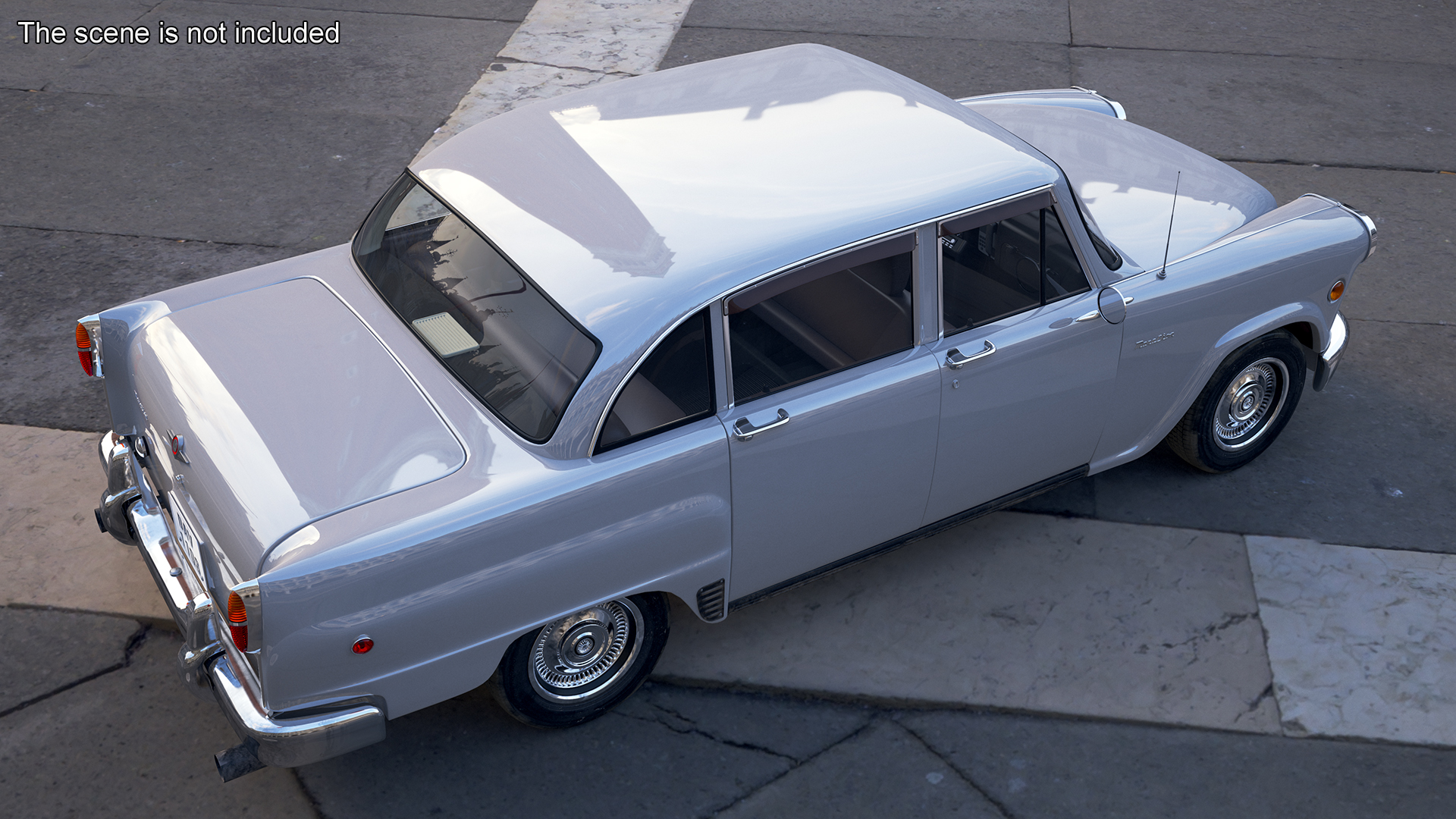 Vintage Checker Marathon 3D model