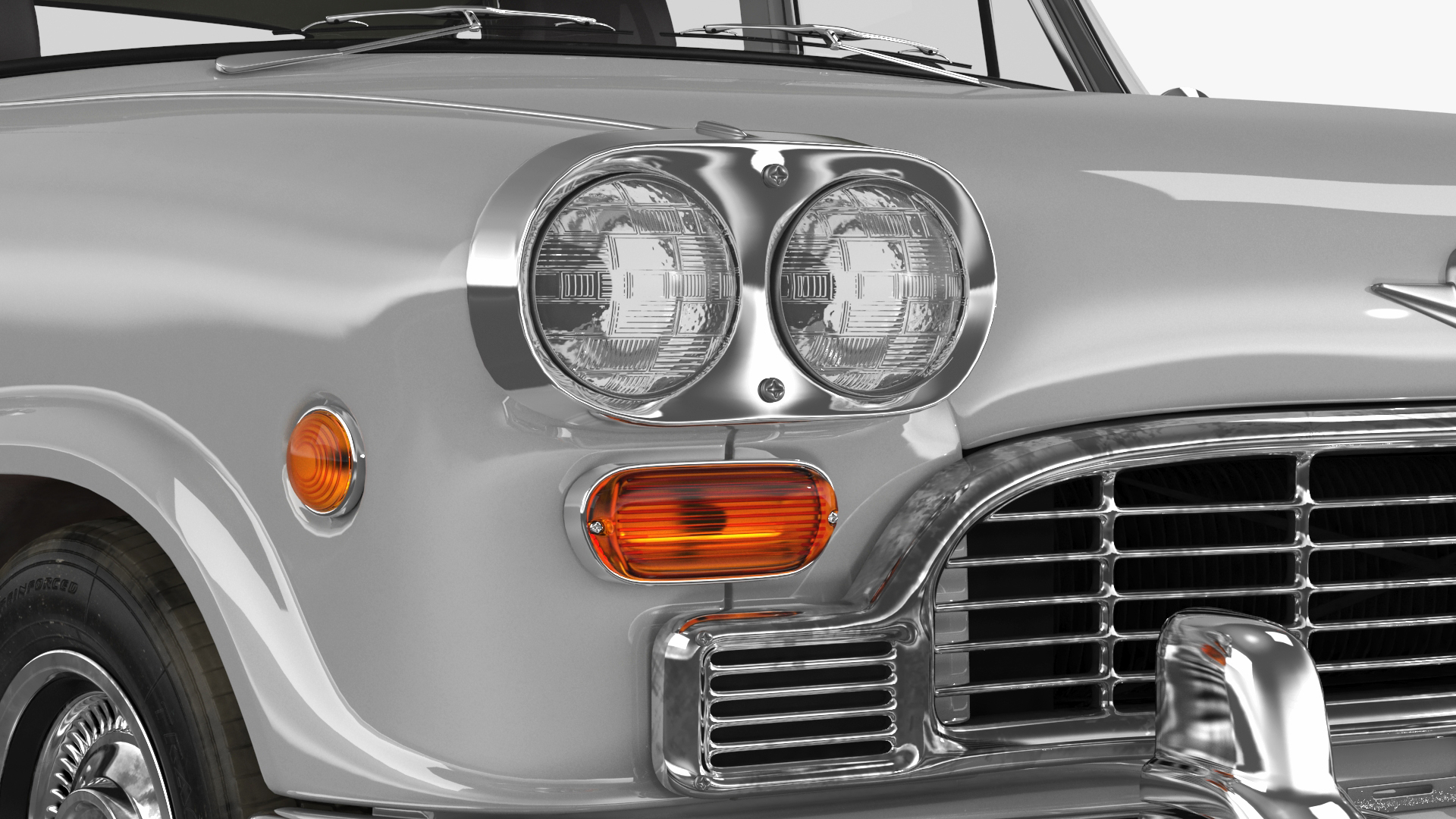 Vintage Checker Marathon 3D model