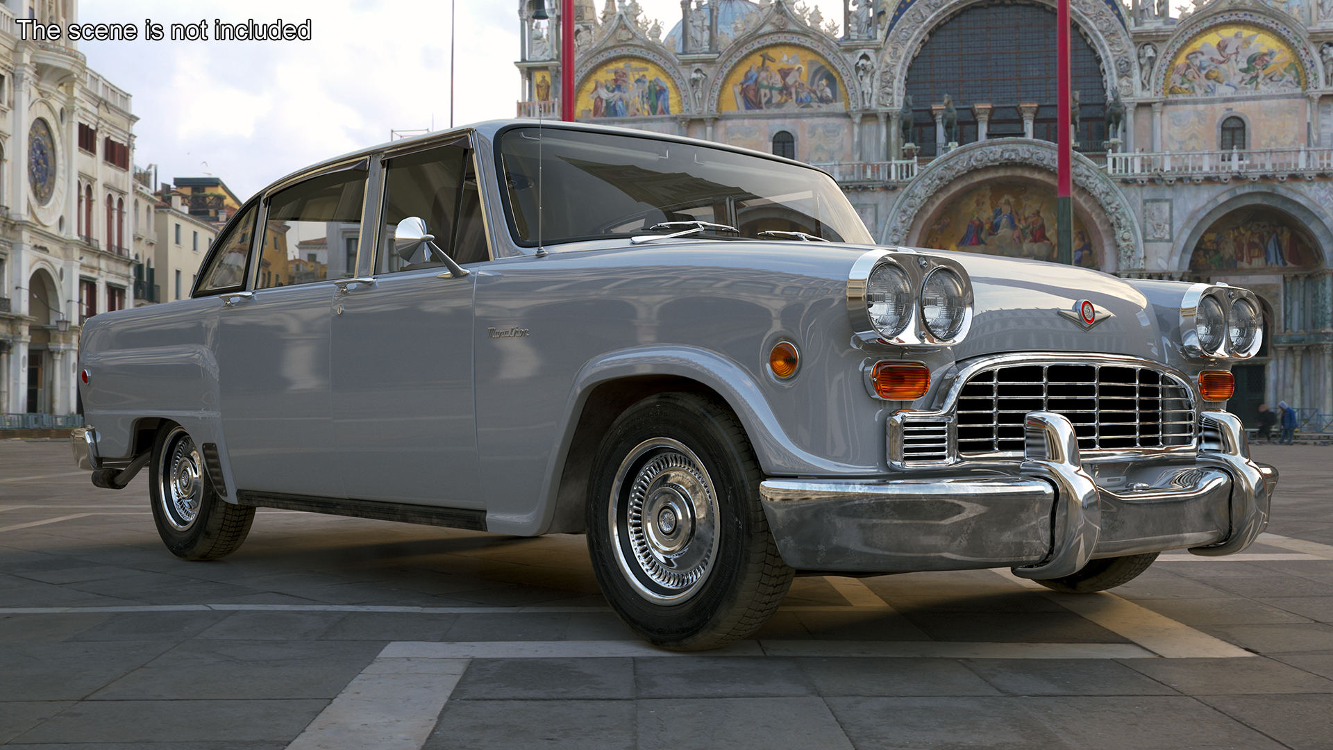 Vintage Checker Marathon 3D model