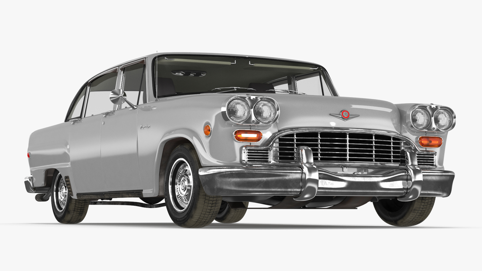 Vintage Checker Marathon 3D model