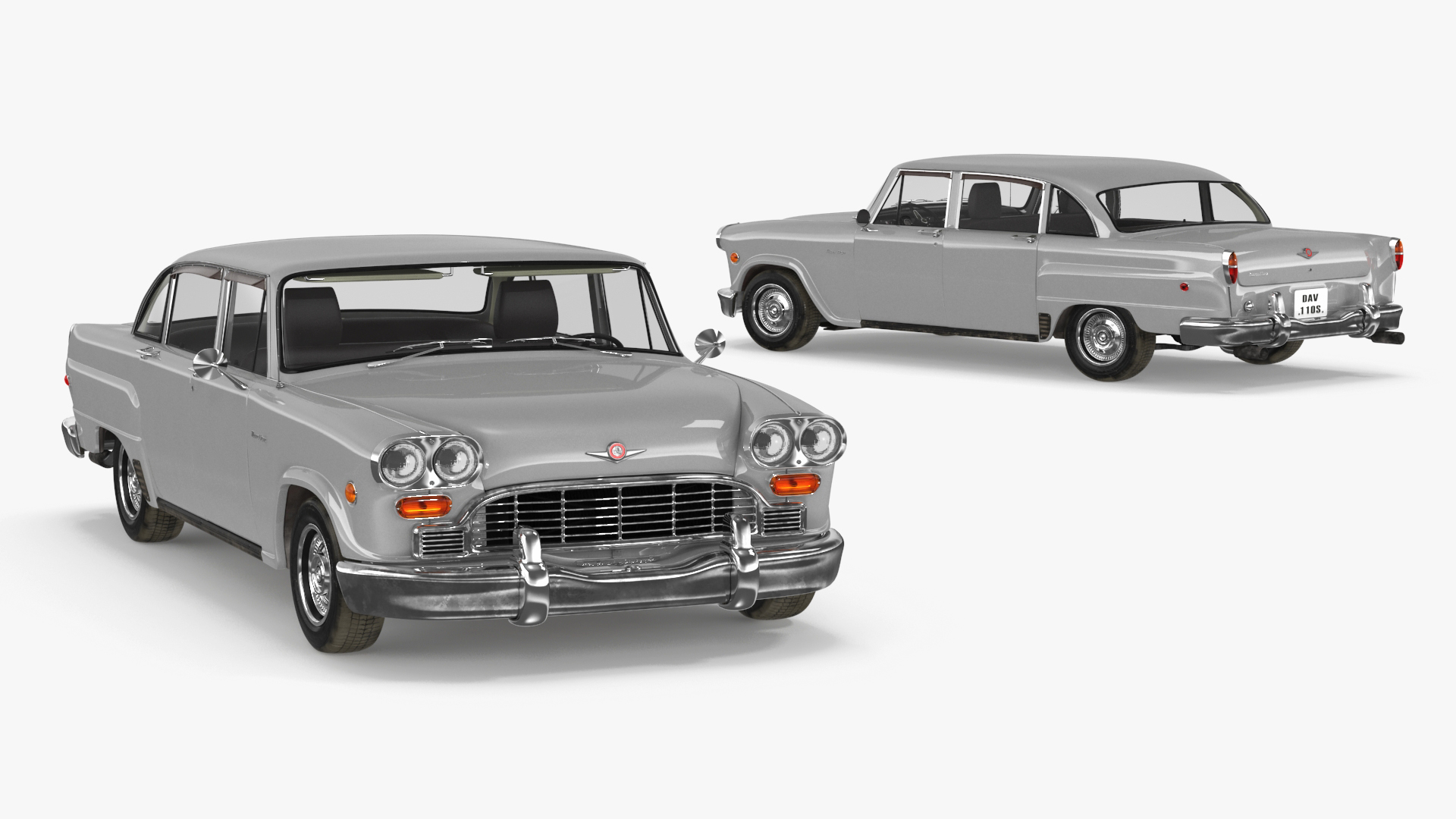 Vintage Checker Marathon 3D model