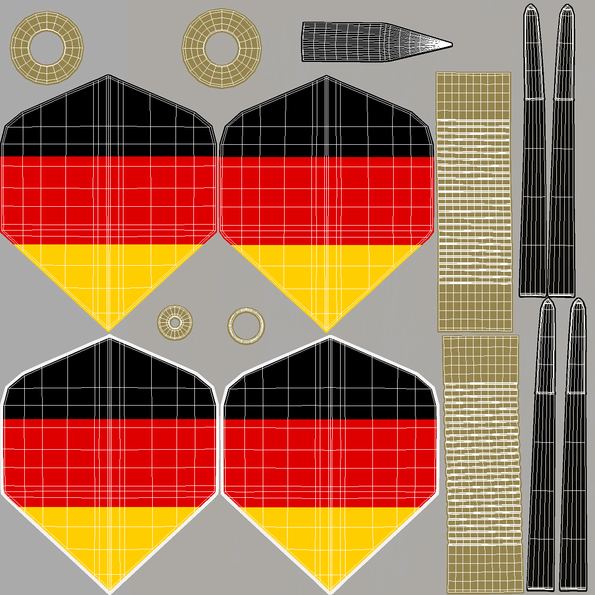 Classic Steel Tip Dart 3D