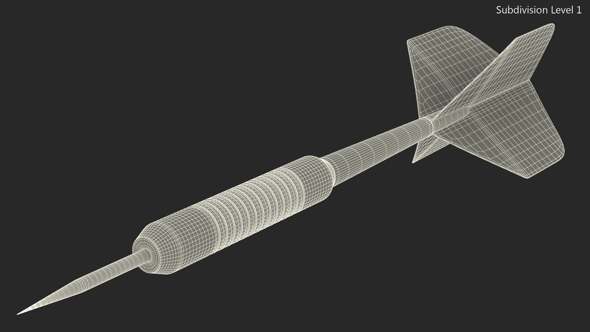 Classic Steel Tip Dart 3D